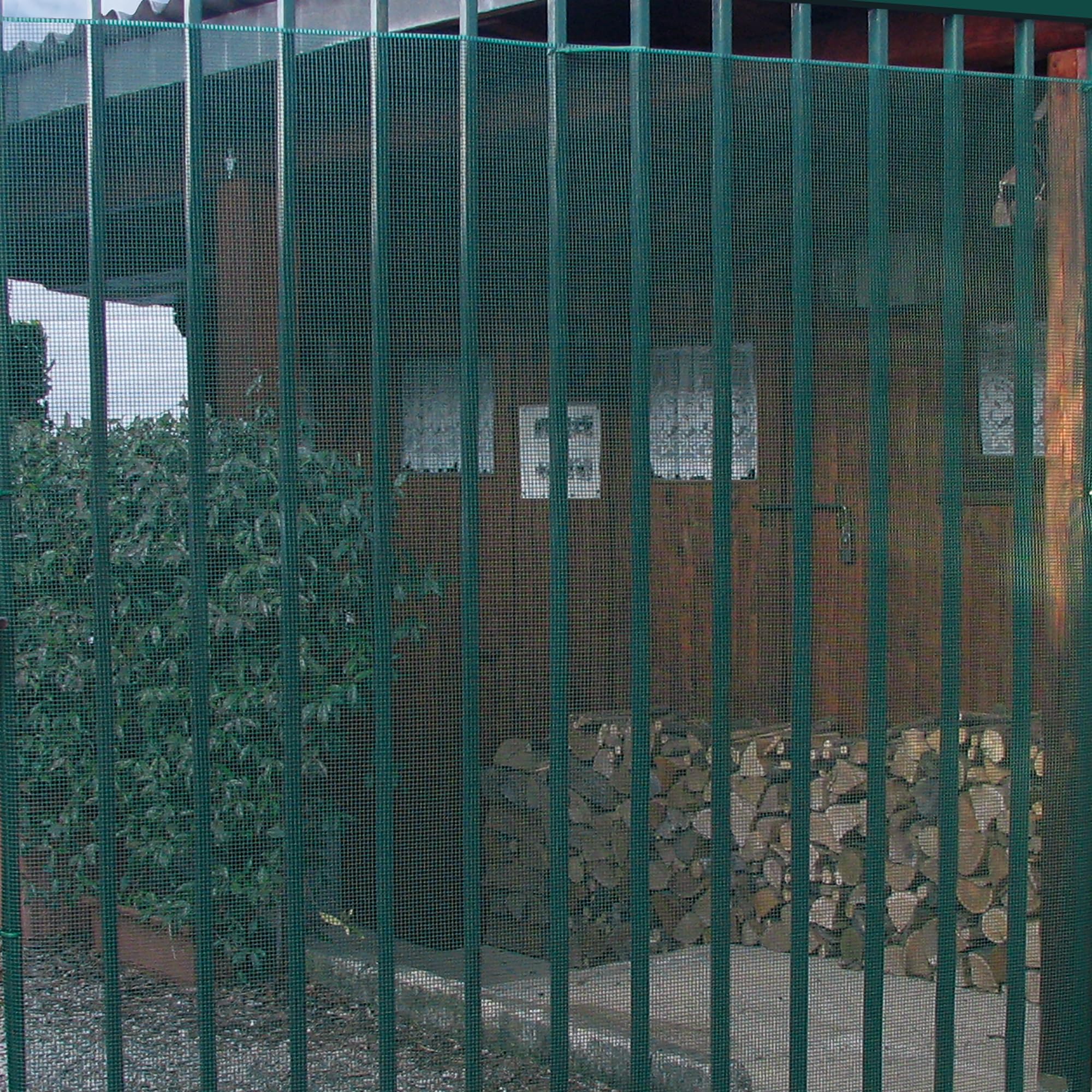 TENAX Filet Quadra 20 Vert 0,50x5m : Filet Plastique Protection Pour Balcon, Clôture Et Portail