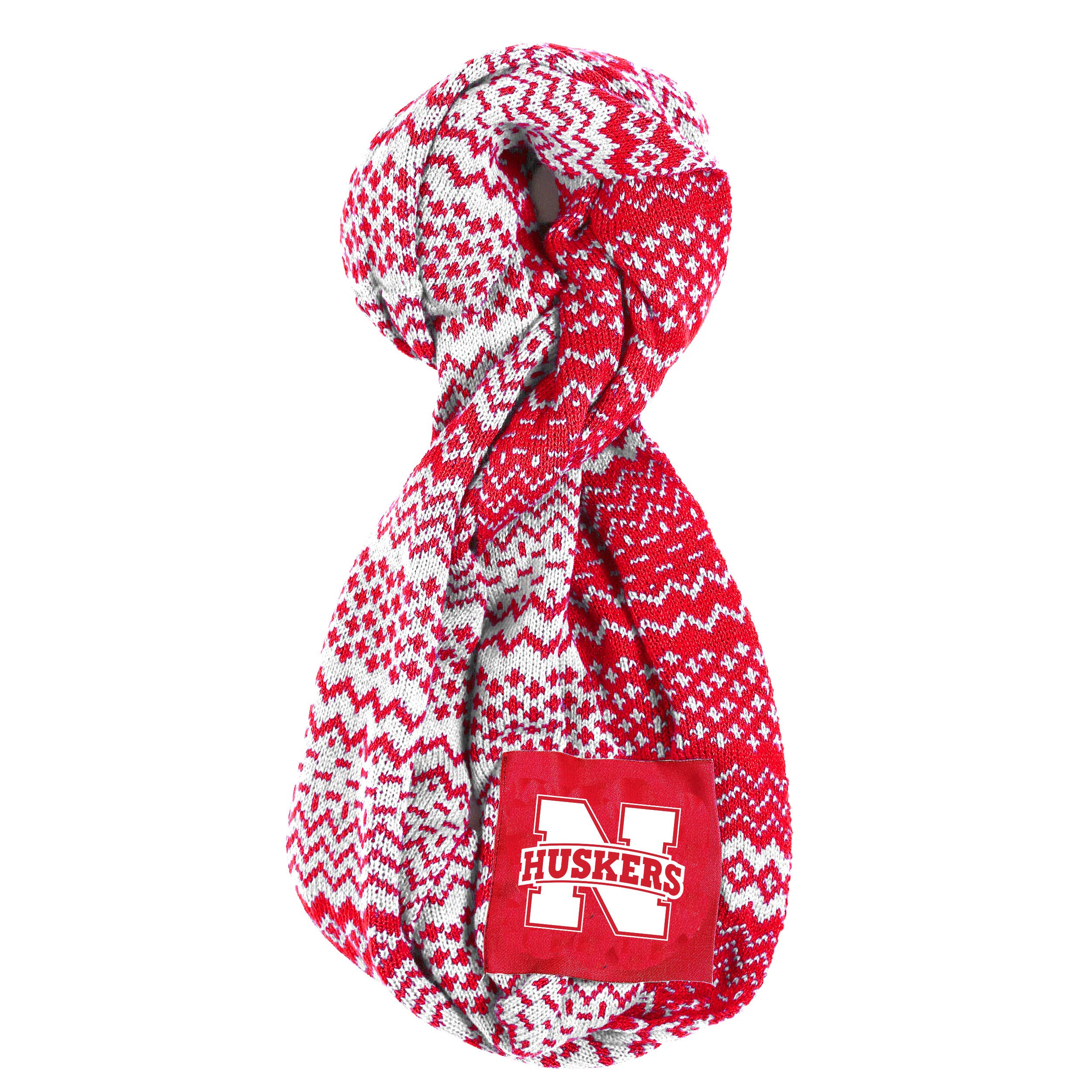 Écharpe réversible Nebraska Infinity tour de cou hiver double face