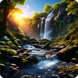 Fire TVのための流れる水