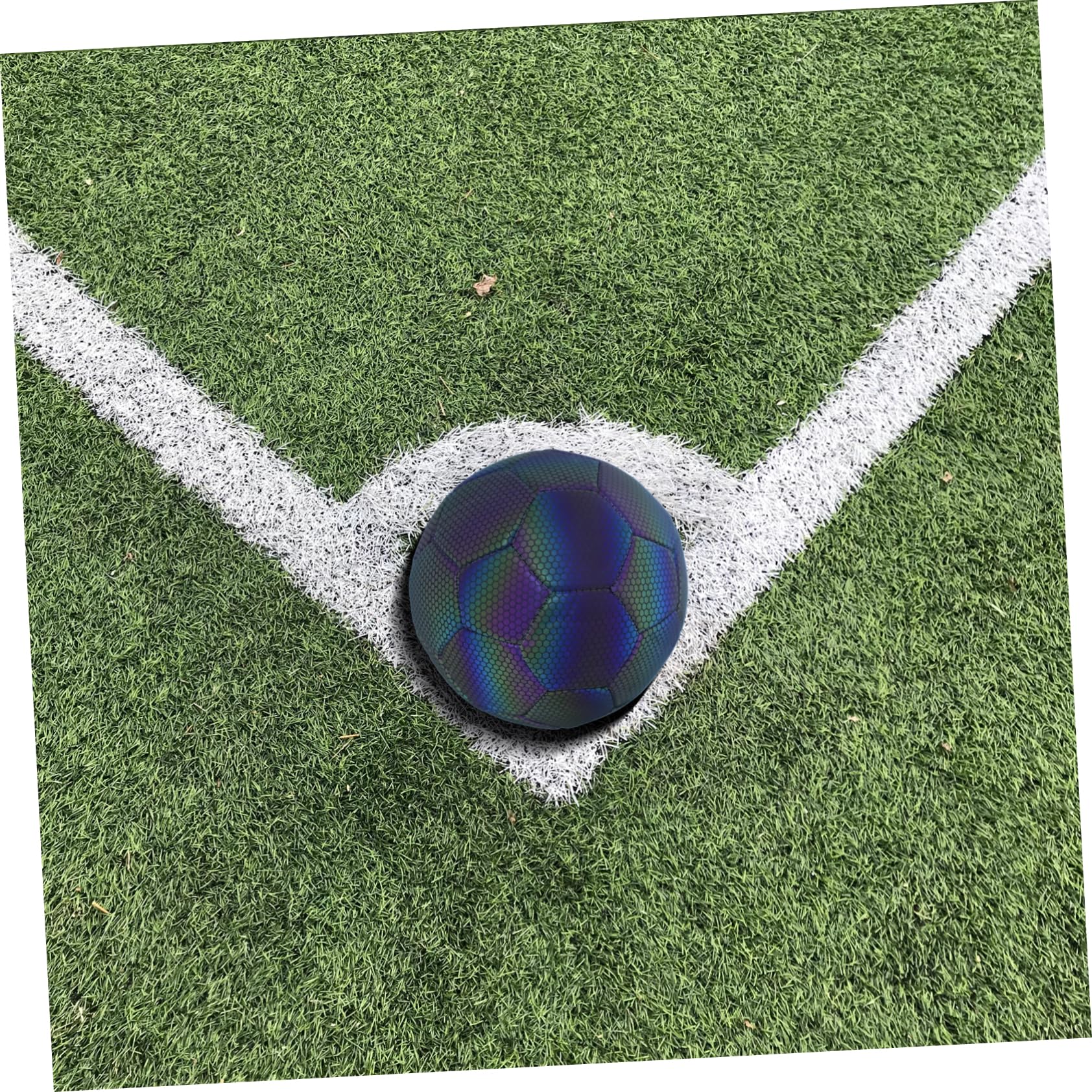 Sosoport Calcio Riflettente Il Pallone da Calcio Si Illumina al Buio Calcio Senza Padre Pallone da Calcio Giovanile Glow Volleyball Pallone da Calcio Arancione RUGB Gomma da Cancellare
