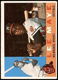 1960 Topps # 246 Lee Maye Milwaukee Braves (Baseball Card) Dean's Cards 5 - EX Braves