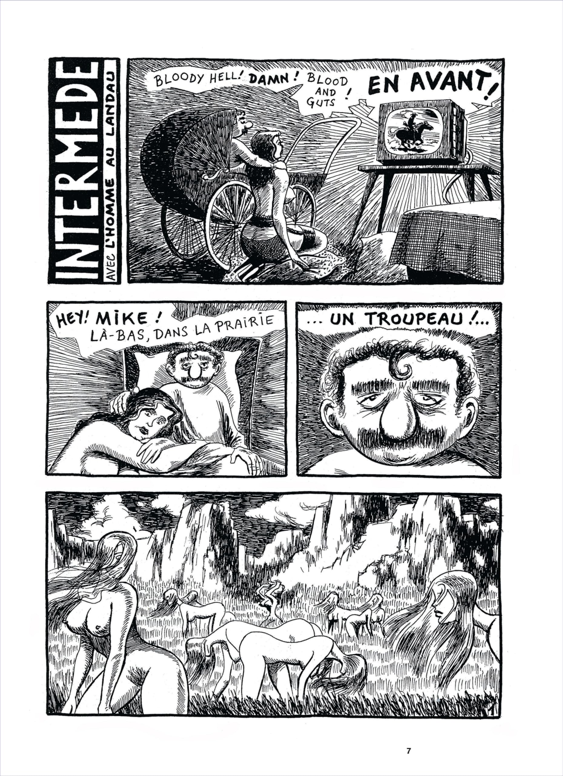 Jerry Spring : l'intégrale en noir et blanc, tome 5