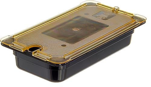 Miniatura 4 de CFS 3086003 StorPlus - Sartén de alta temperatura, 2.5 pulgadas de profundidad, tercer tamaño, negro, tamaño 13 (paquete de 6)