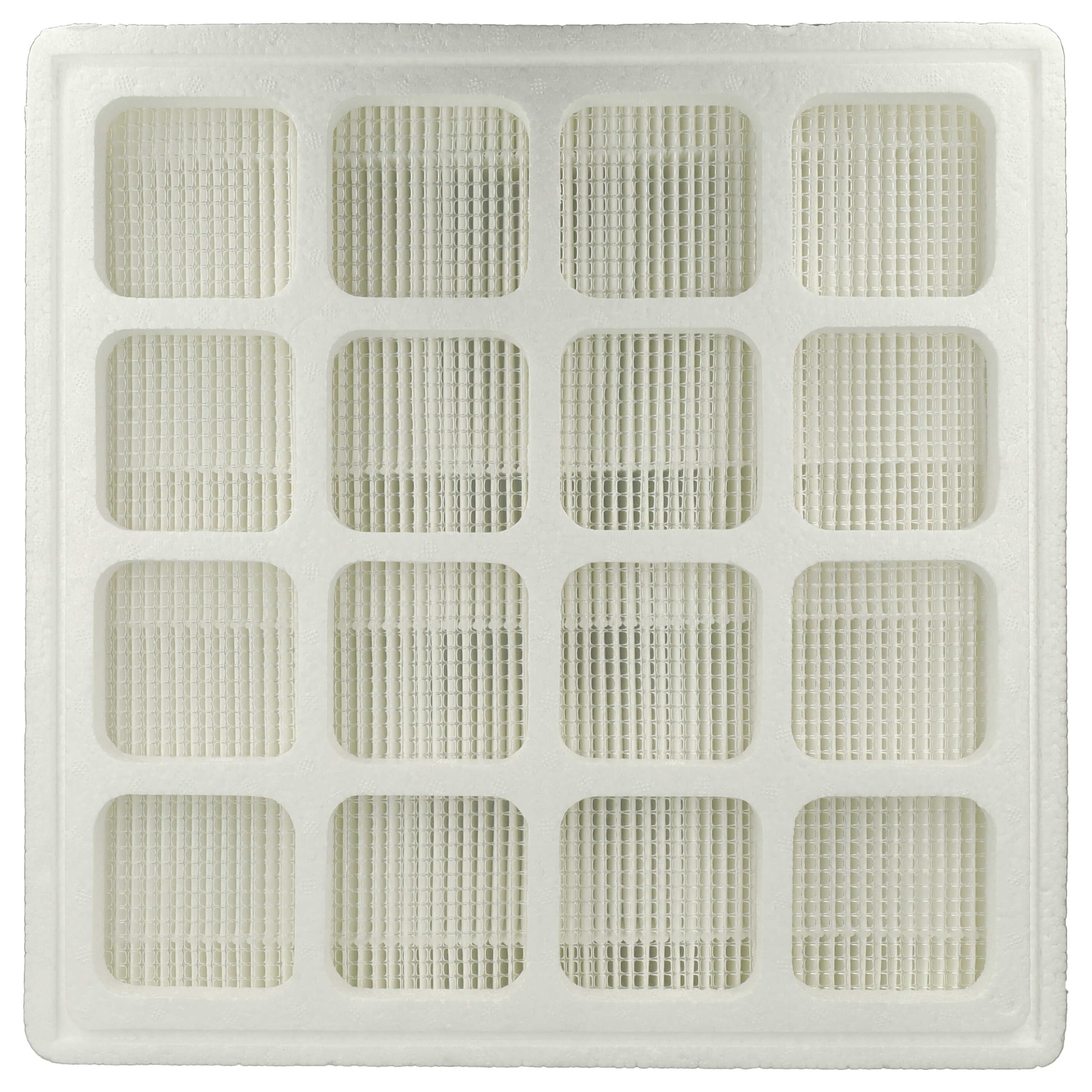 vhbw prefiltro sostituisce IQAir 102101000, Premax F8 S per depuratore d'aria - tessuto non tessuto/plastica, classe filtrante F8 bianco