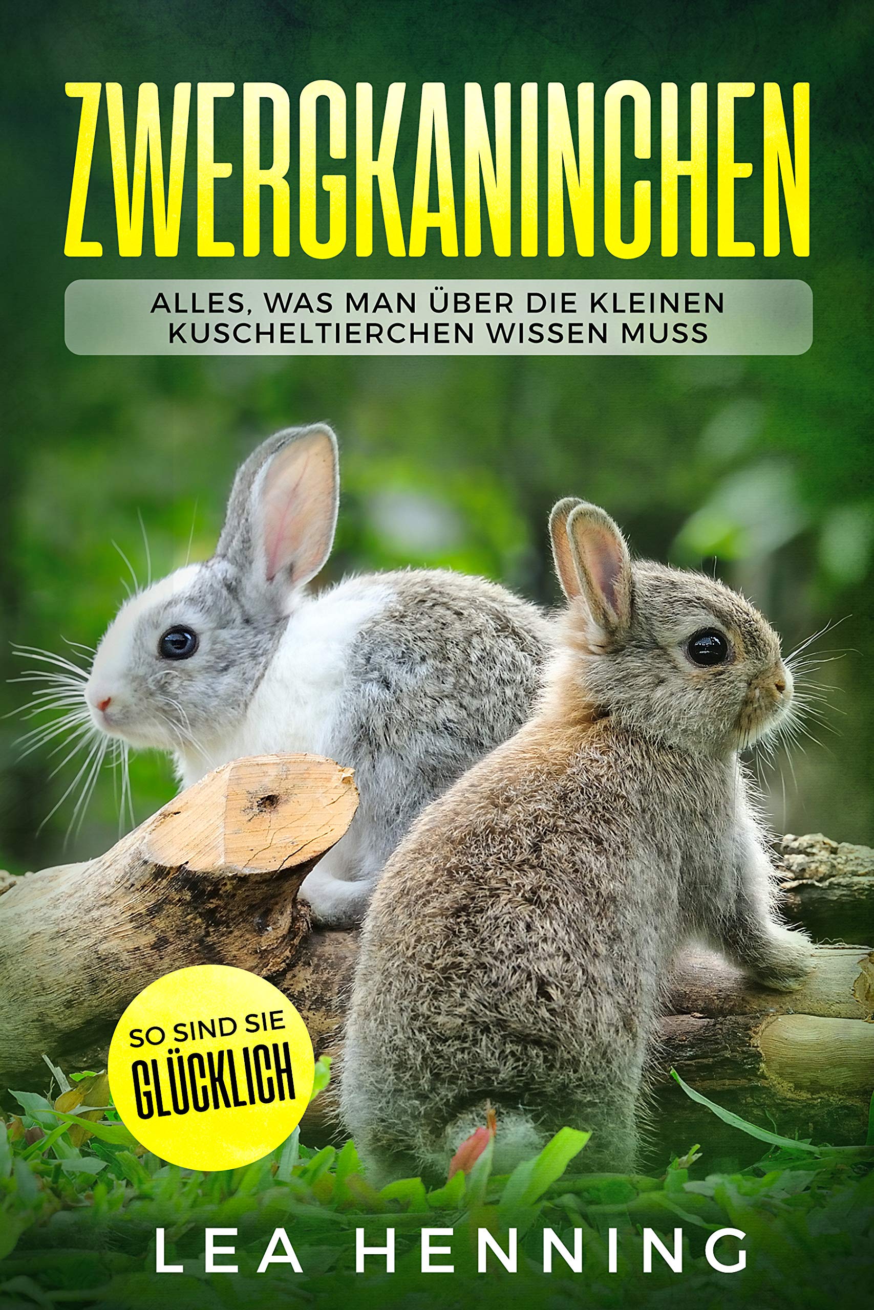 Zwergkaninchen: Alles, was man über die kleinen Kuscheltierchen wissen muss. So sind sie glücklich. (German Edition)