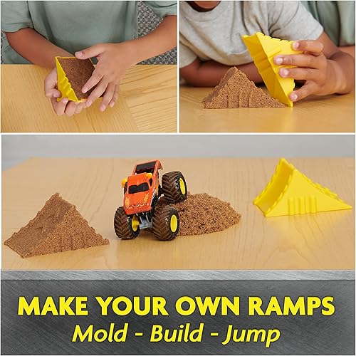 Miniatura 4 de Monster Jam, El Toro Loco Monster Dirt Juego de 1 libra con Camión Oficial Fundido a Presión a Escala 164, Juguetes para Niños Varones de 3 Años en