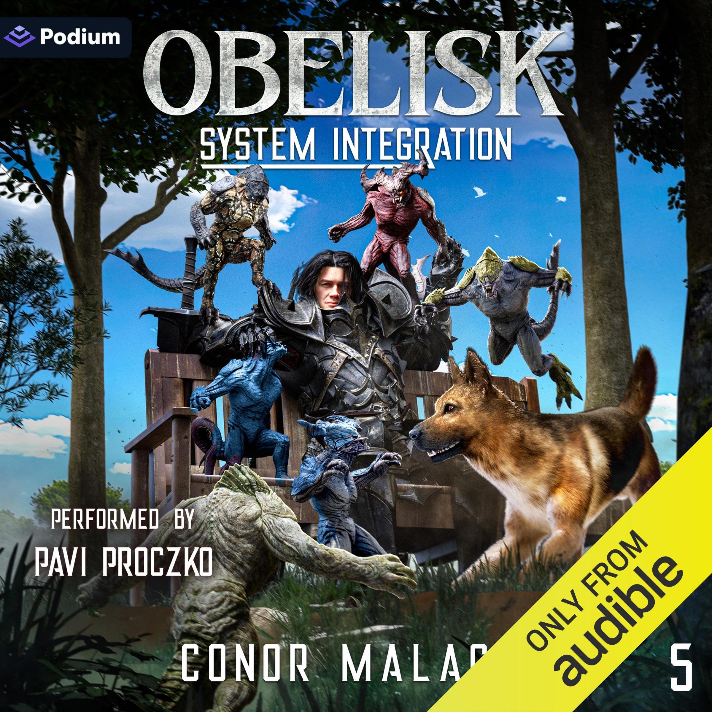 Cover art for Obelisk: System Integration 5: A LitRPG Adventure