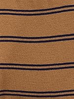 Vista 44 de Simple Joys by Carter's - Pantalones de forro polar para bebé, paquete de 4 Mini rayas negras/gris/gris claro/rayas blancas