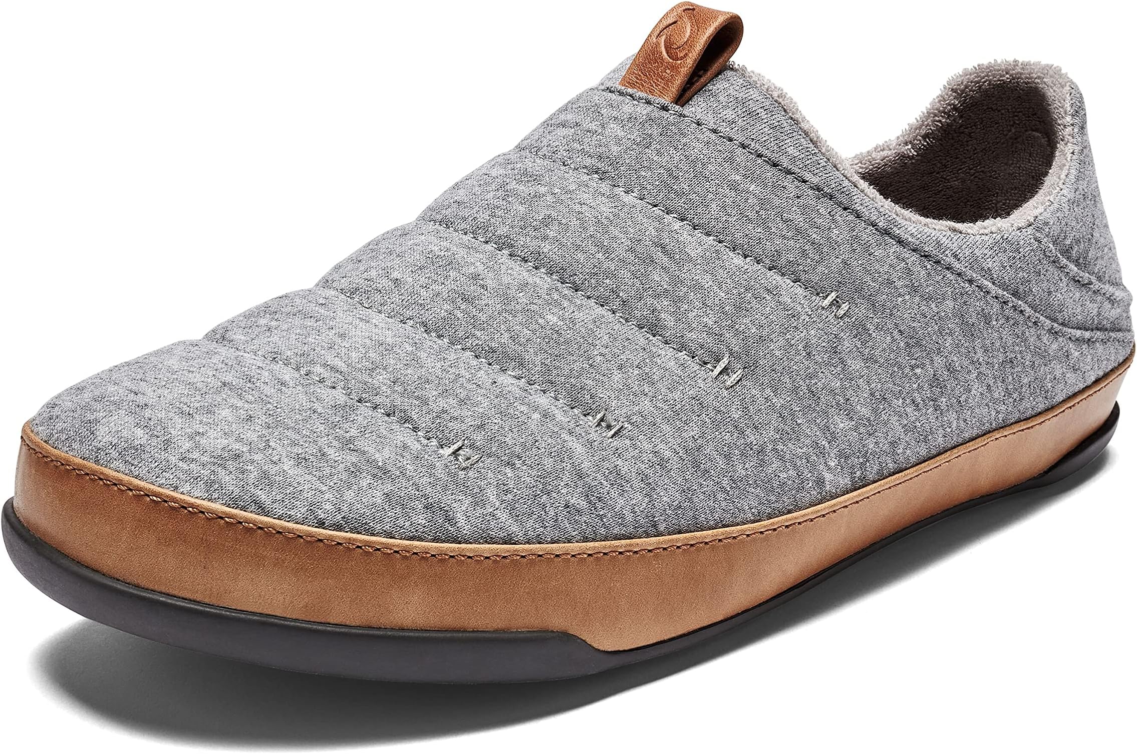 Mahana Men’s Soft Cotton Slippers, Cotton Blended Jersey