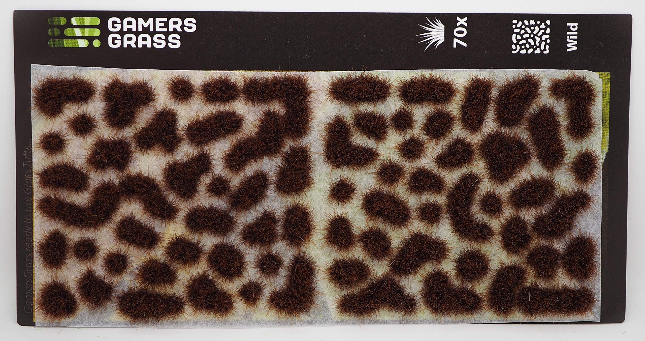 Brown 4mm Wild Tufts - Gamers Grass