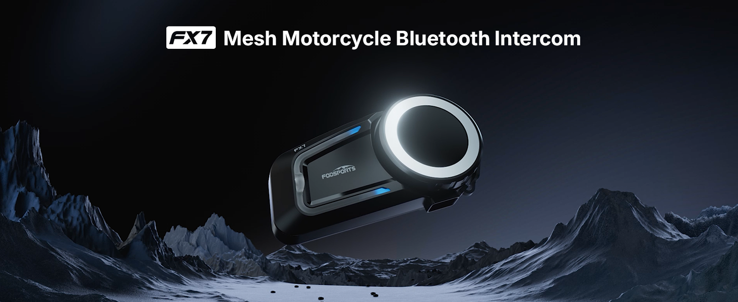 Amazon.com: Fodsports FX7 10-Rider Mesh Motorcycle Bluetooth