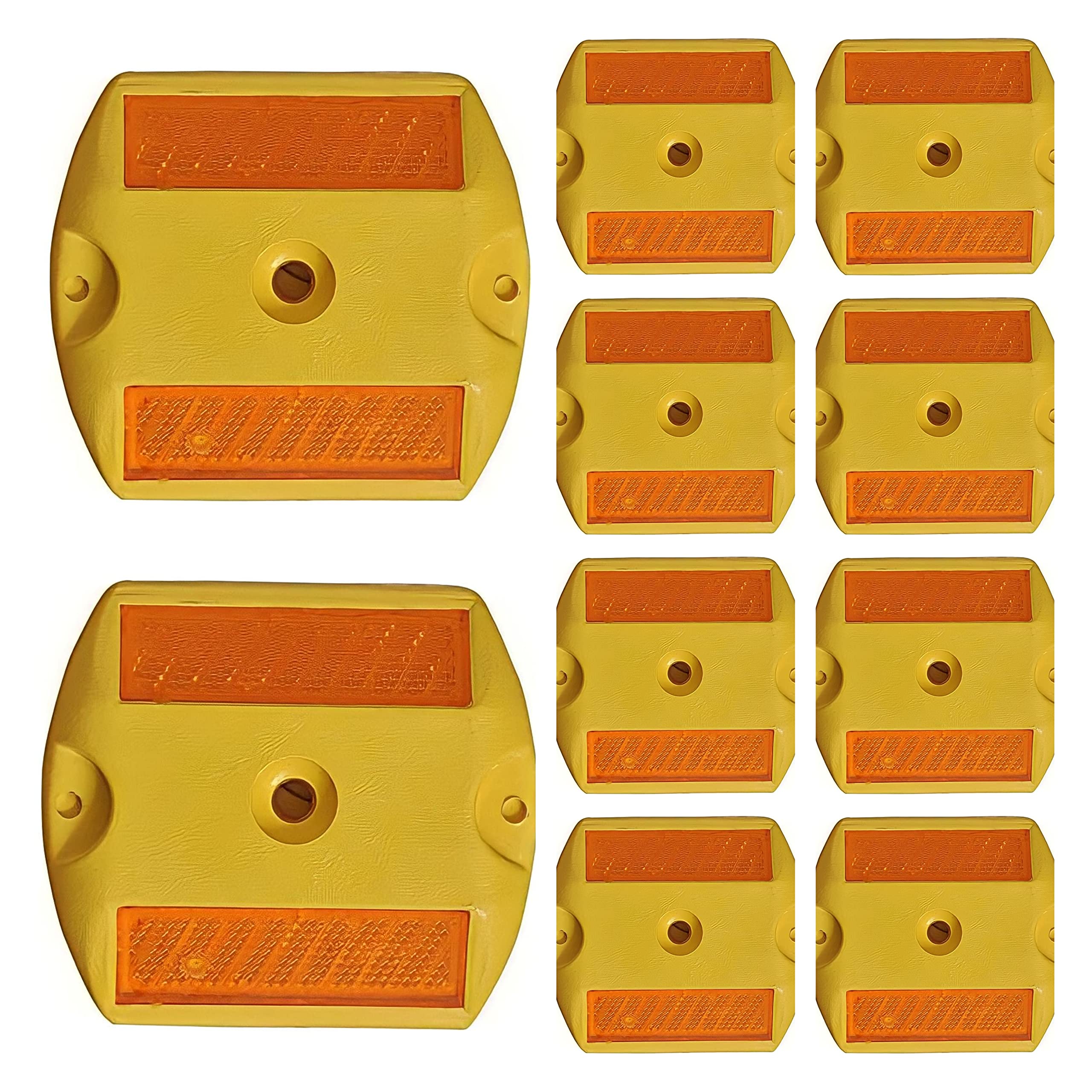 See full amazon price history chart for ABS INDUSTRY Plastic Reflective Studs Road Safety Base with Reflector and Nail (Yellow)(Pack of 10) ABS INDUSTRY Plastic Reflective Studs Road Safety Base with Reflector and Nail (Yellow)(Pack of 10) (B0BSFXFH7C) Amazon Price History, Amazon Price Tracker