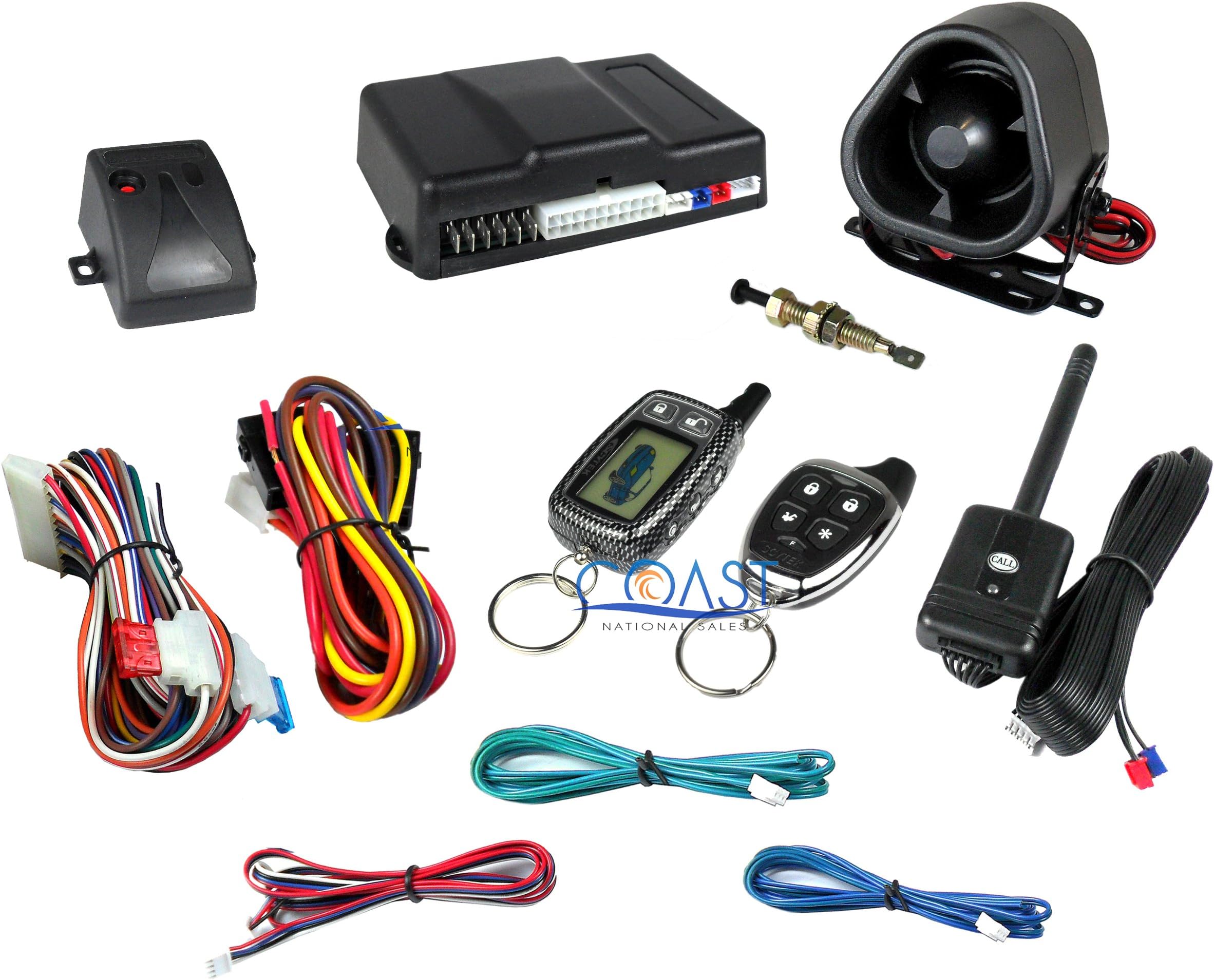 Scytek GALAXY 5000RS-2W-1 5 Button 2 Way Combo Car Alarm and Remote Engine Start System