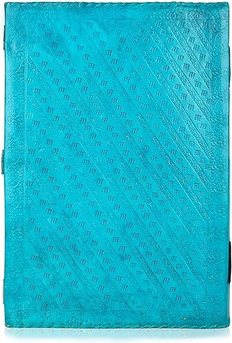 Miniatura 4 de Skyland Diario de cuero gigante con relieve de piedra medieval de siete chakras, cuaderno de sombras, diario de oficina, poesía universitaria,