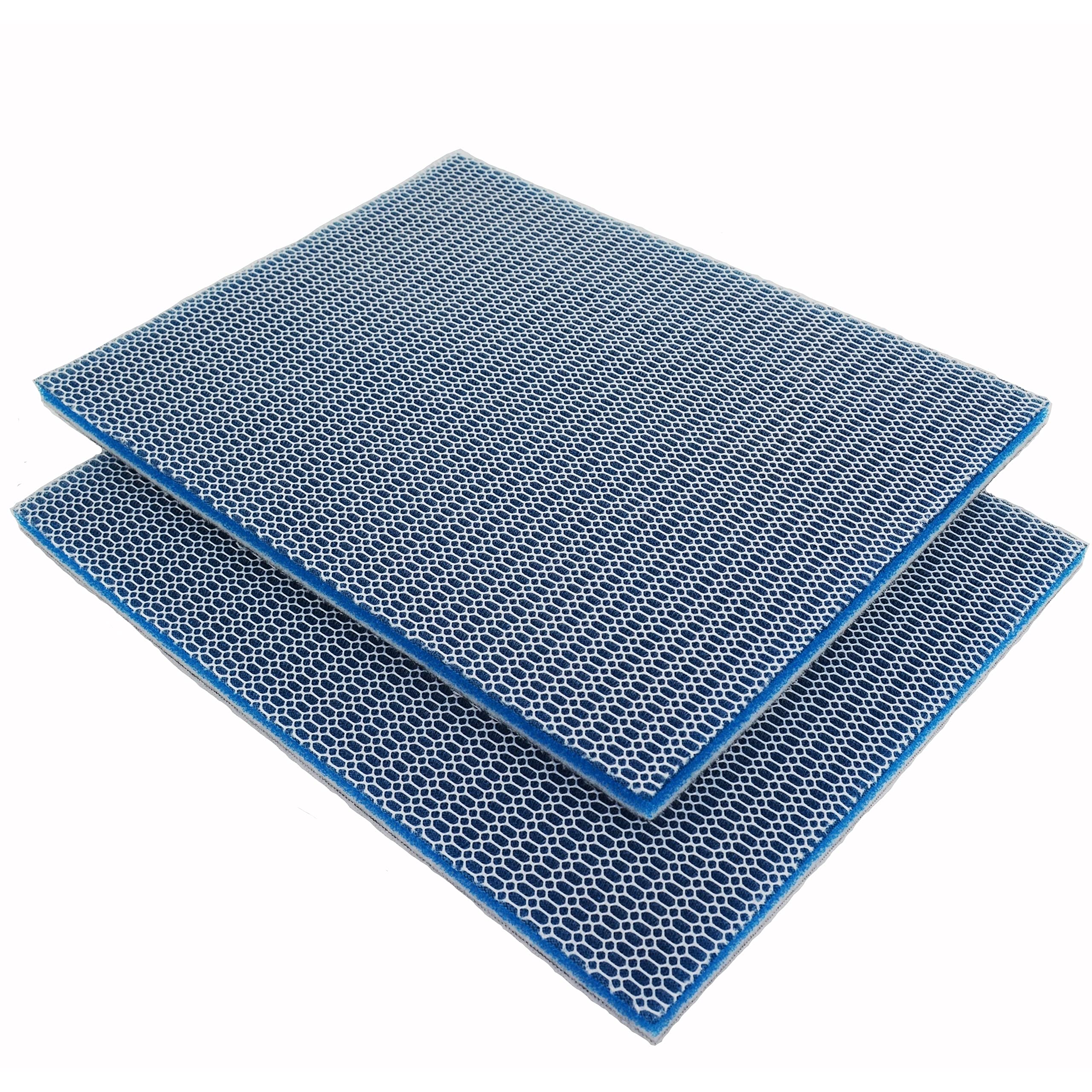 Filtro per acquario, cuscinetti filtranti a 8 strati per acquario, spugna per acquario, accessori in schiuma per laghetto (40 x 30 cm, confezione da 2)