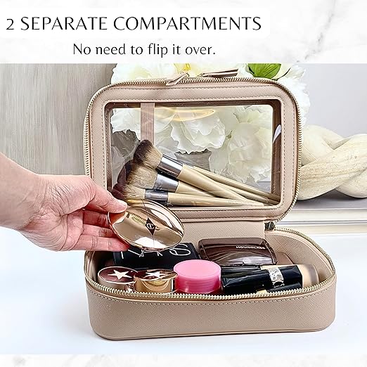 JAZD Clear Make-up Tas Toilettas voor Vrouwen