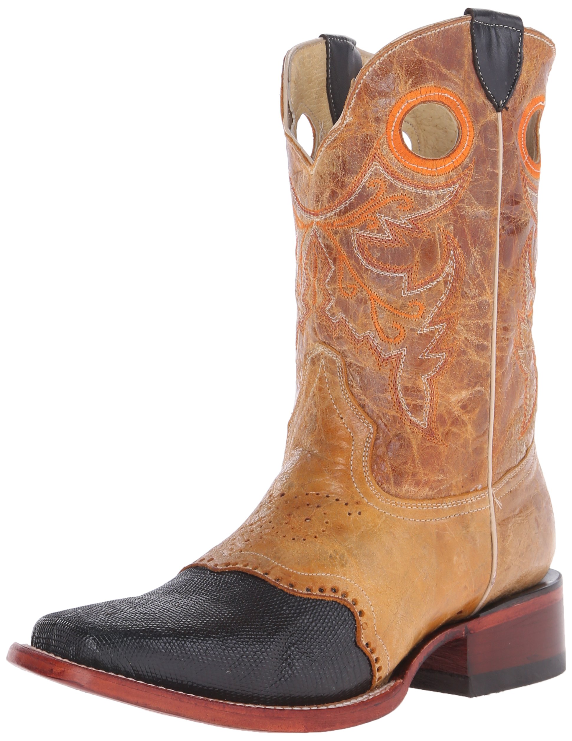 Ferrini Men's Lizard Vamp Western Boot