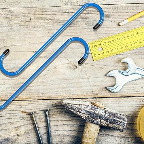 Miniatura 50 de 6 ganchos de pinza de freno de acero resistente con puntas de goma, herramienta automotriz para trabajos de frenado, rodamiento, eje y suspensión 6