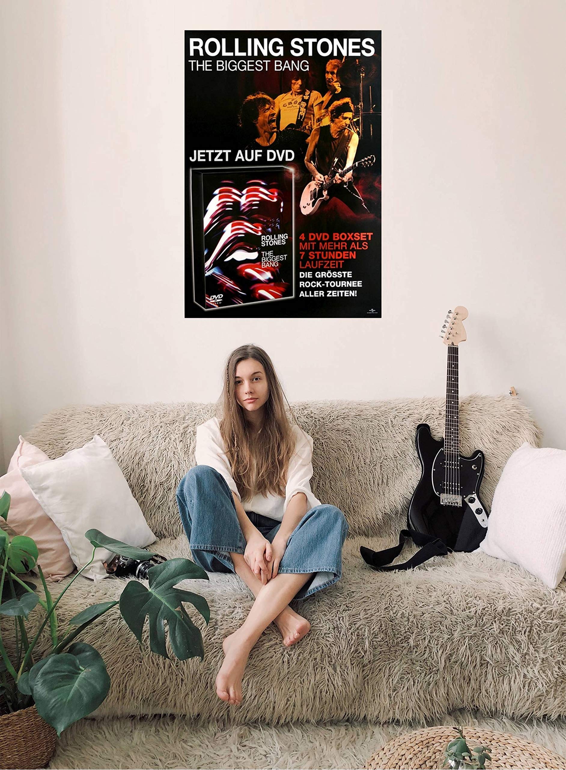 The Rolling Stones - The Biggest Bang, 2007 » Konzertplakat/Premium Poster | Live Konzert Veranstaltung | DIN A1 «