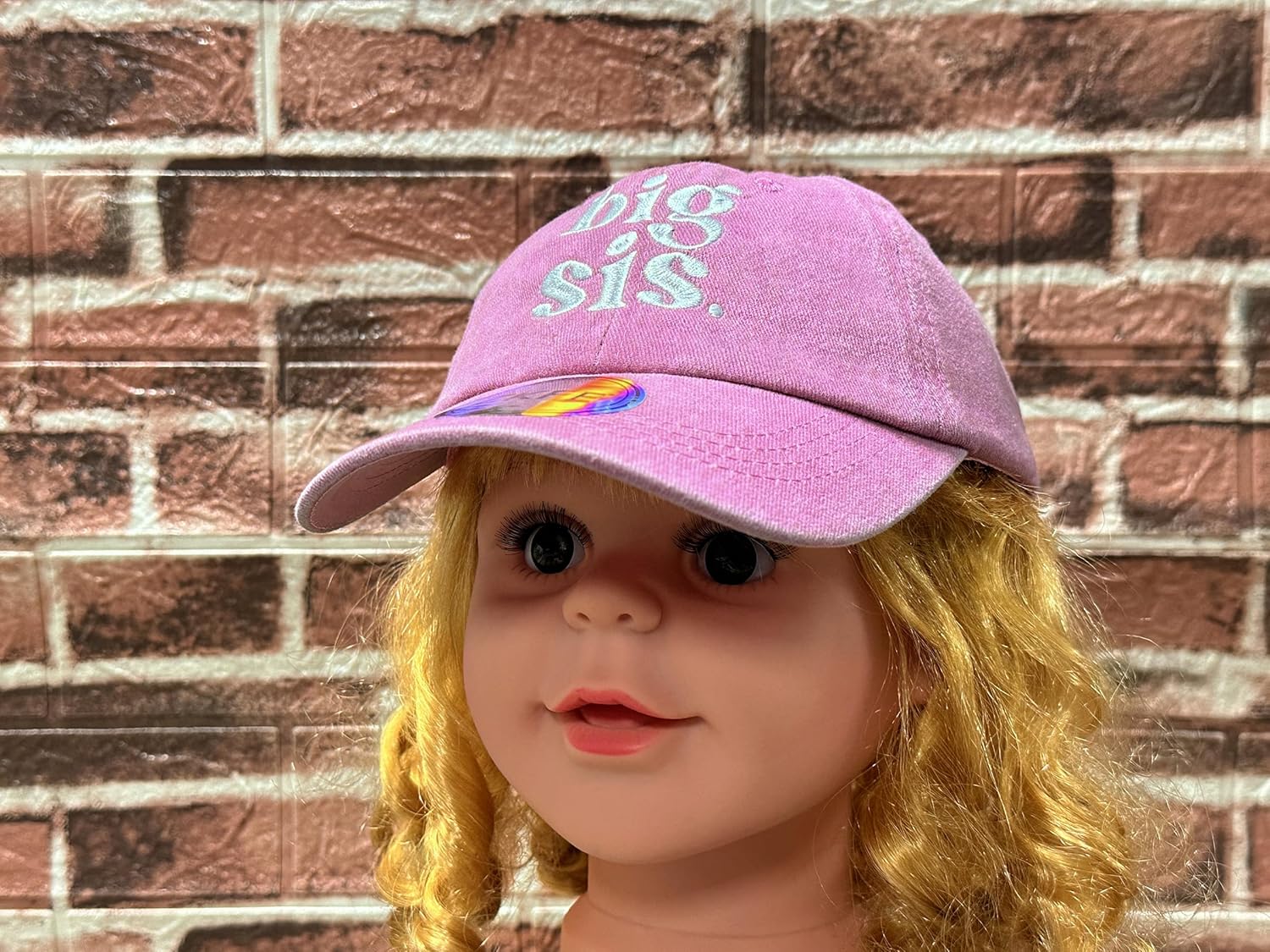 Embroidered Big Bro Big Sis Hats - Image 6
