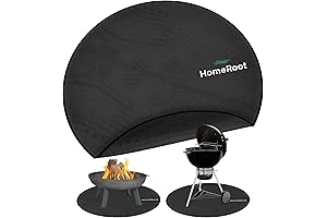 Premium 36-Inch Round 2-Layer Fire Pit Heat Shield