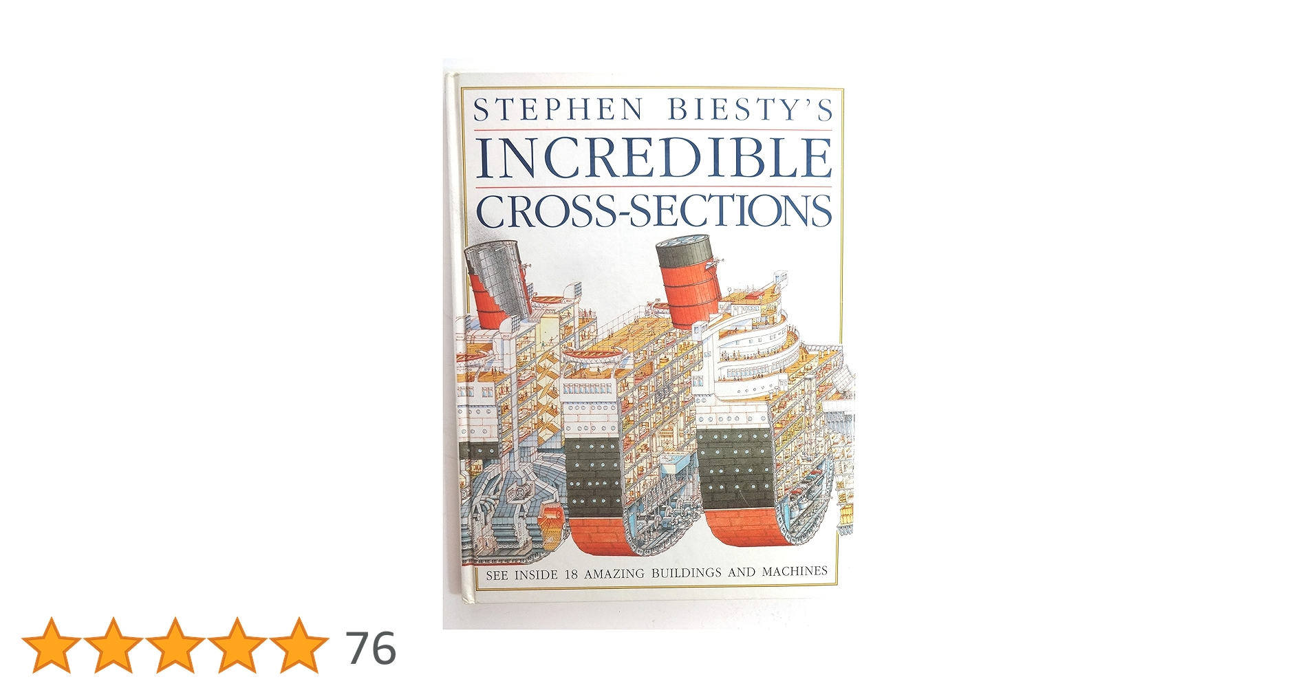 海外製絵本 知育  図鑑 Incredible Cross-Sections 本 海外製絵本 知育 図鑑 Incredible Cross-Sections 本 Stephen