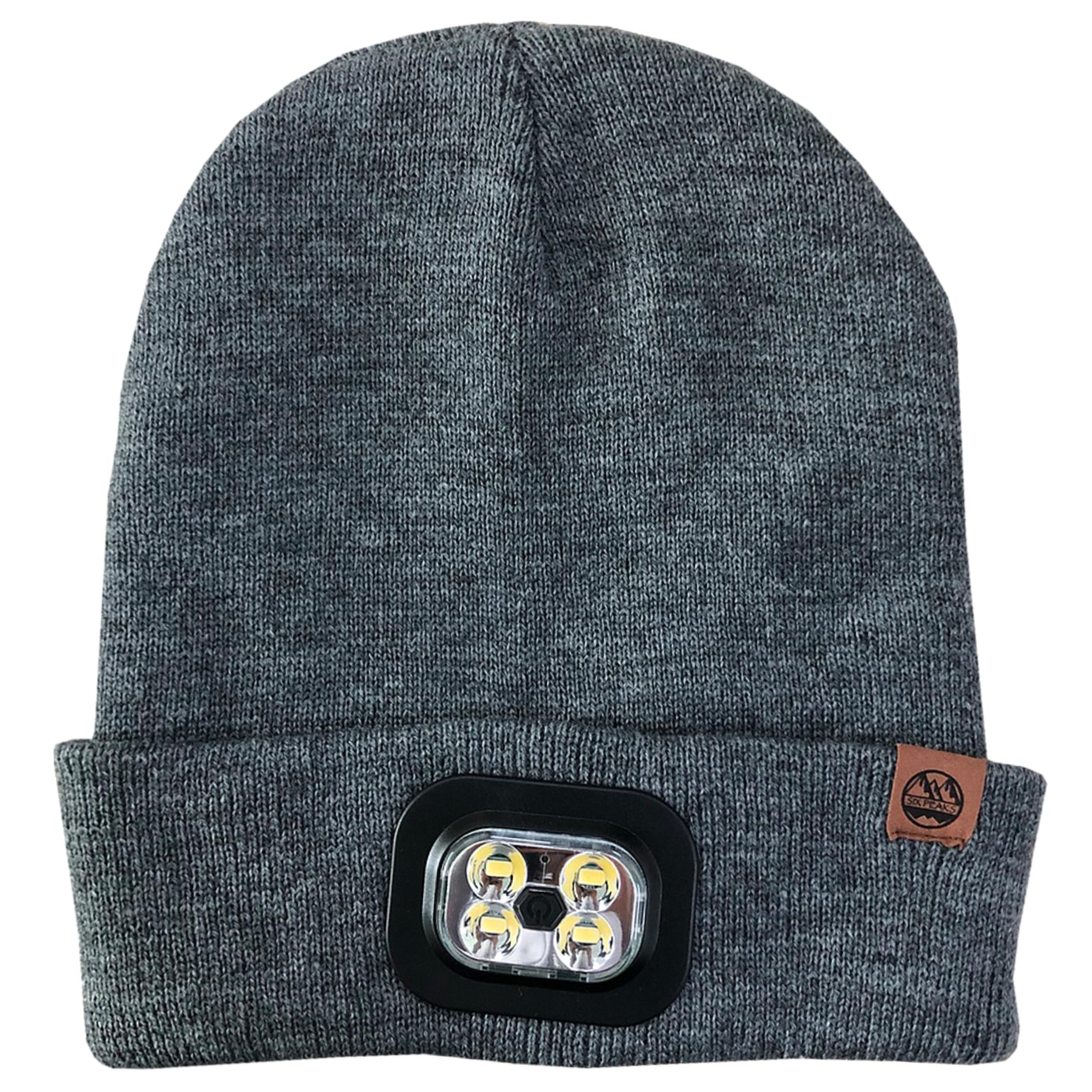 Six Peaks Grey Led Lighted Beanie Hat (Product Colour: )