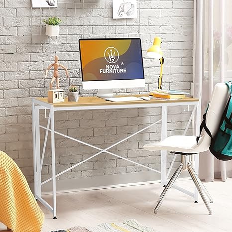 Nova Furniture Group Folding Home Office Computer Desk, Portable  Multifunction Study Writing Laptop Table for Urban Small Space Apartment,  Space ...