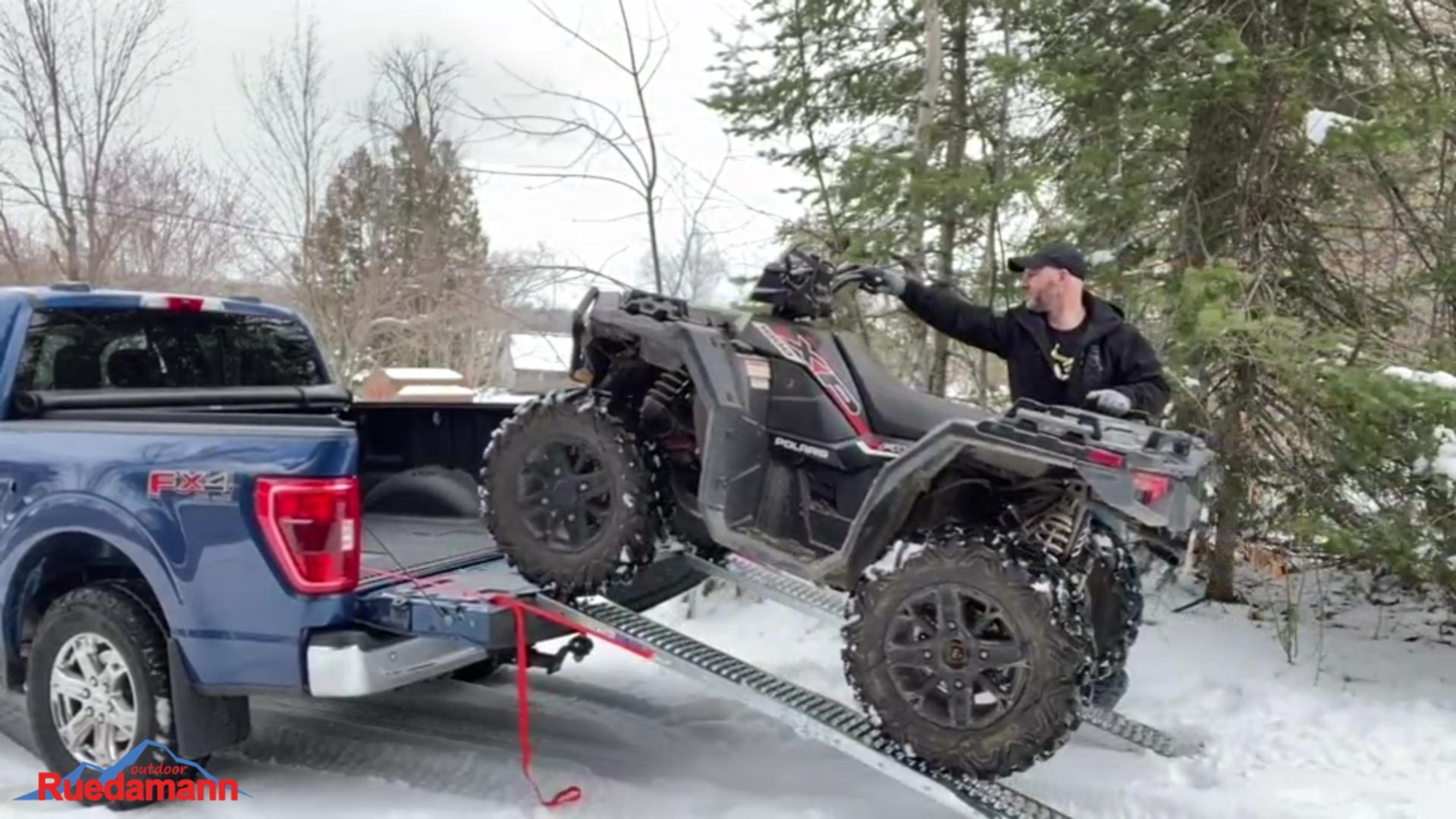 Amazon.co.jp: Ruedamann バイク スロープ 長さ170cm 耐荷重227kg