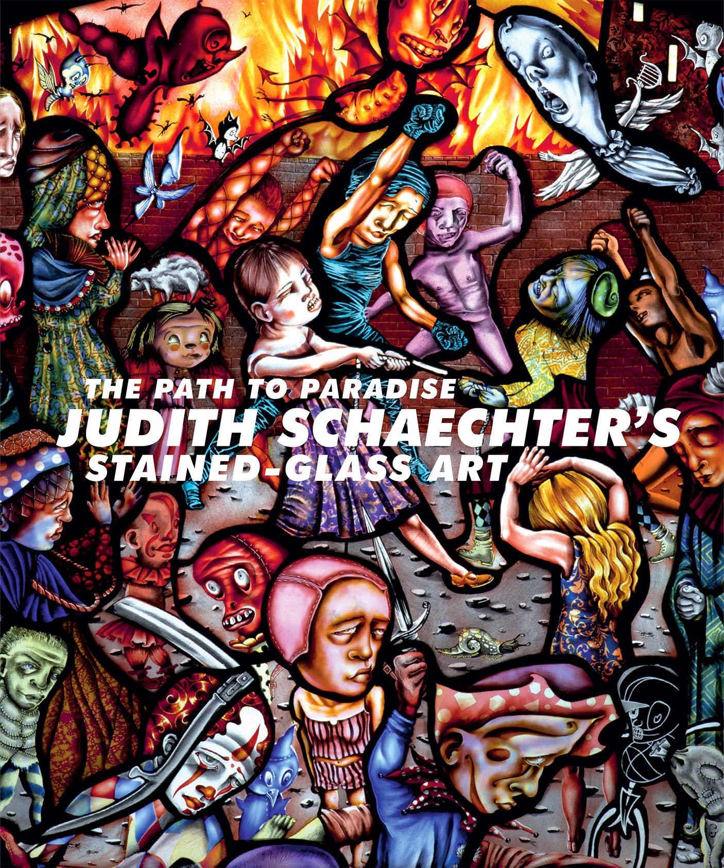 Livre Judith Schaechter Stained-Glass Art The Path to Paradise cadeau idéal esthète