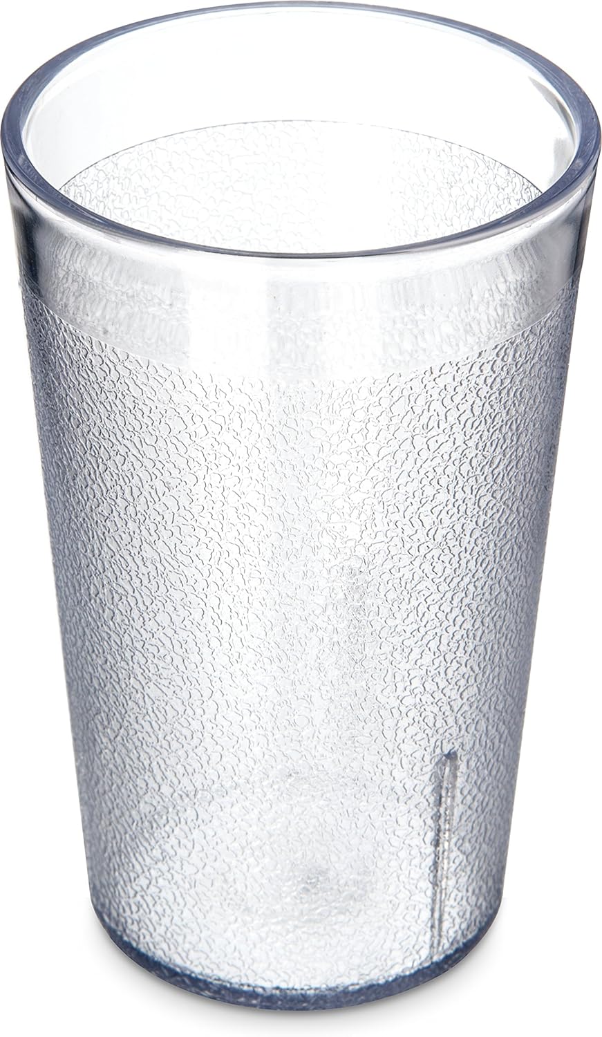 Carlisle FoodService Products Stackable Stackable Tumbler Plastic Tumbler for Restaurants, Catering, Kitchens, Plastic, 9.5 Ounces, Clear, 1 Count (Pack of 1)