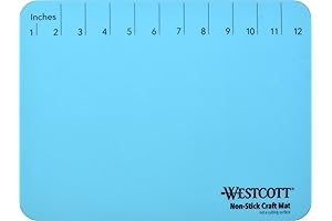 Westcott Non-Stick Silicone Hoop Mat for Crafts