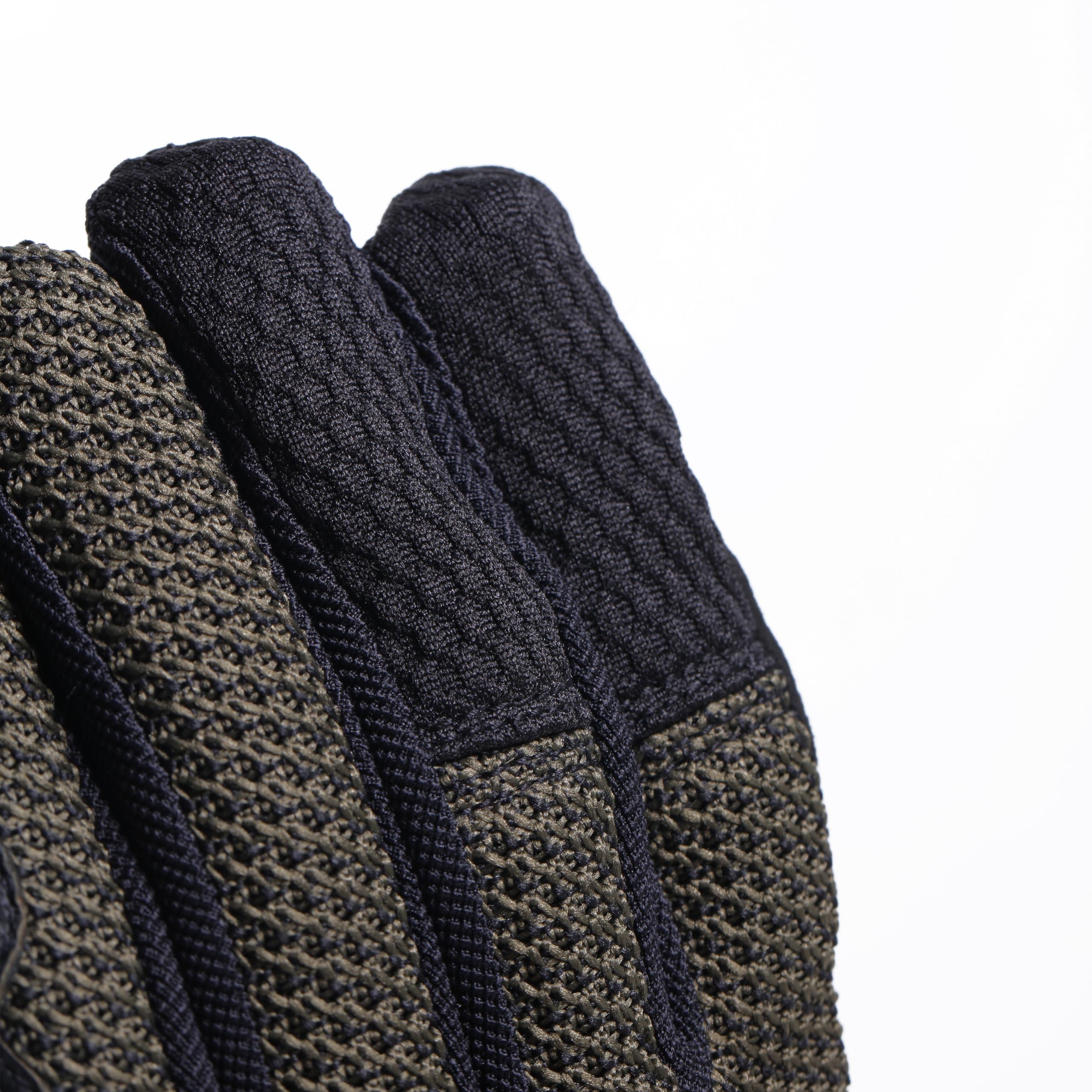 Dainese - Torino Gloves, Guantes Moto Textiles con Protectores de Nudillos, Compatibles con Pantallas Táctiles, Guantes de Moto para Hombre S, Negro/Hoja de Parra
