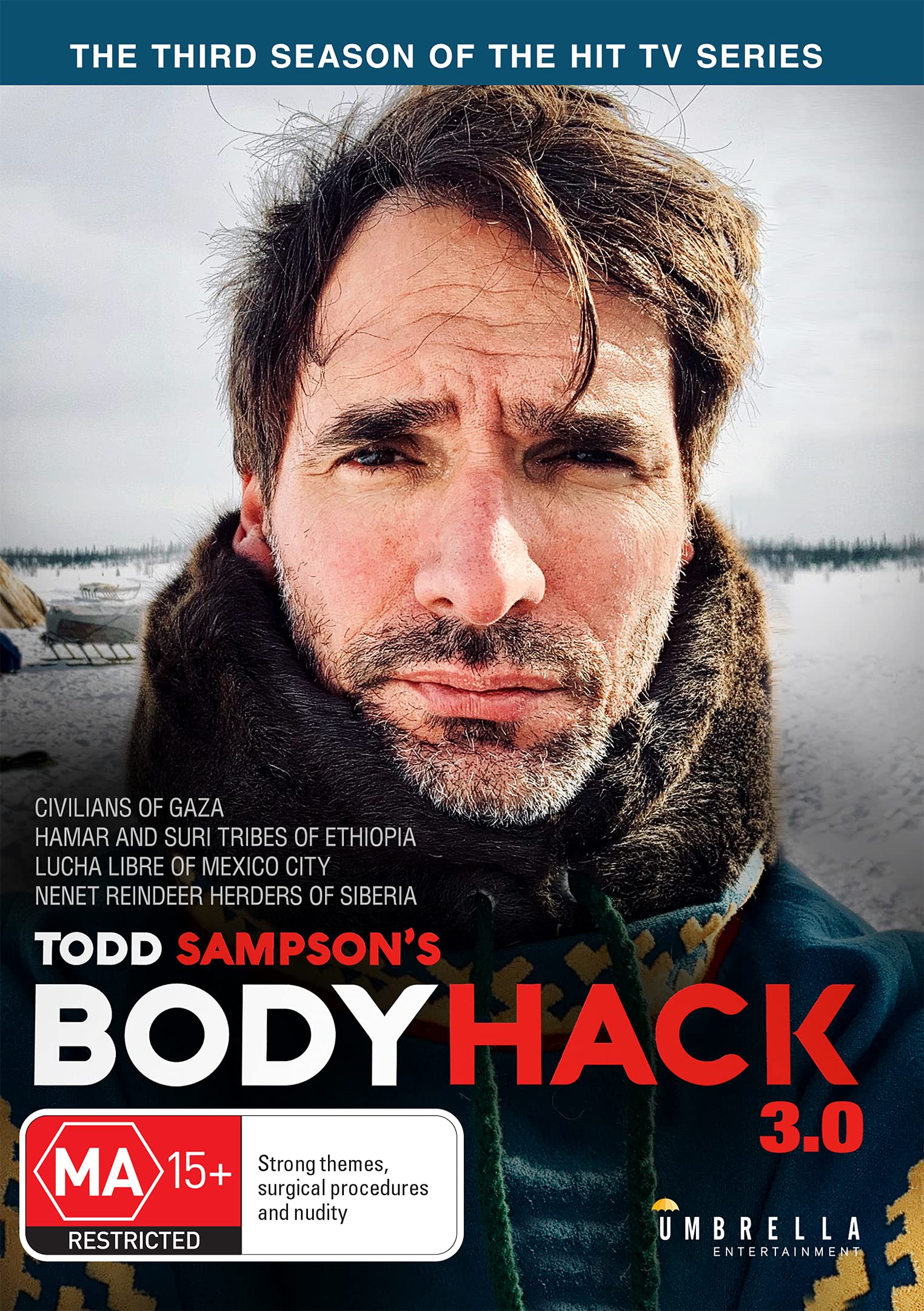 Body Hack Series 3 DVD para disfrutar de tardes de documentales de ciencia en casa