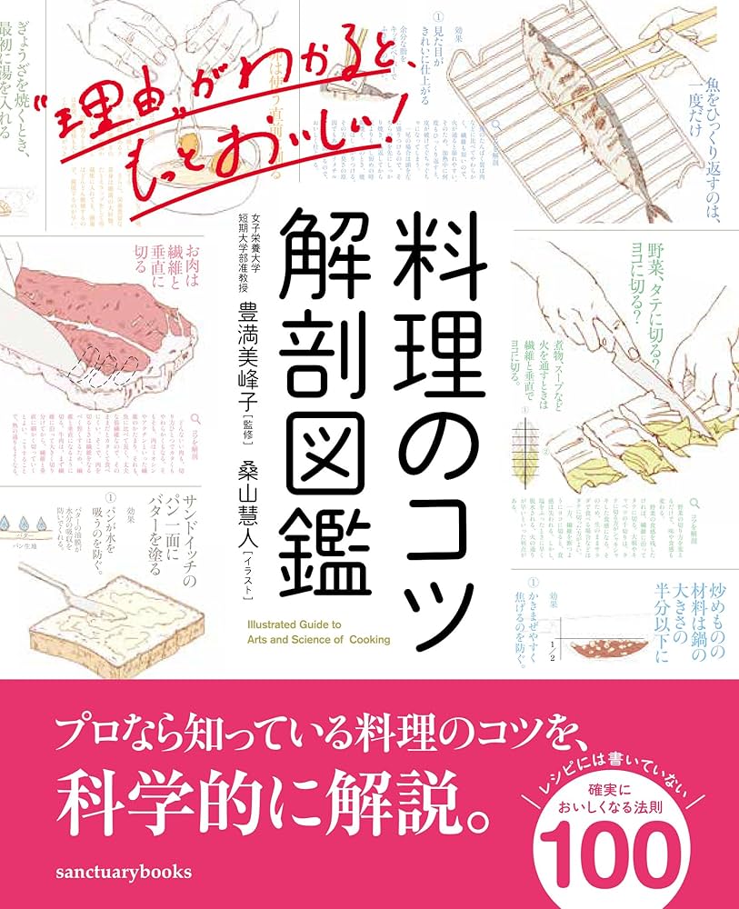 料理のコツ 解剖図鑑 | 豊満美峰子, 桑山慧人 |本 | 通販 | Amazon