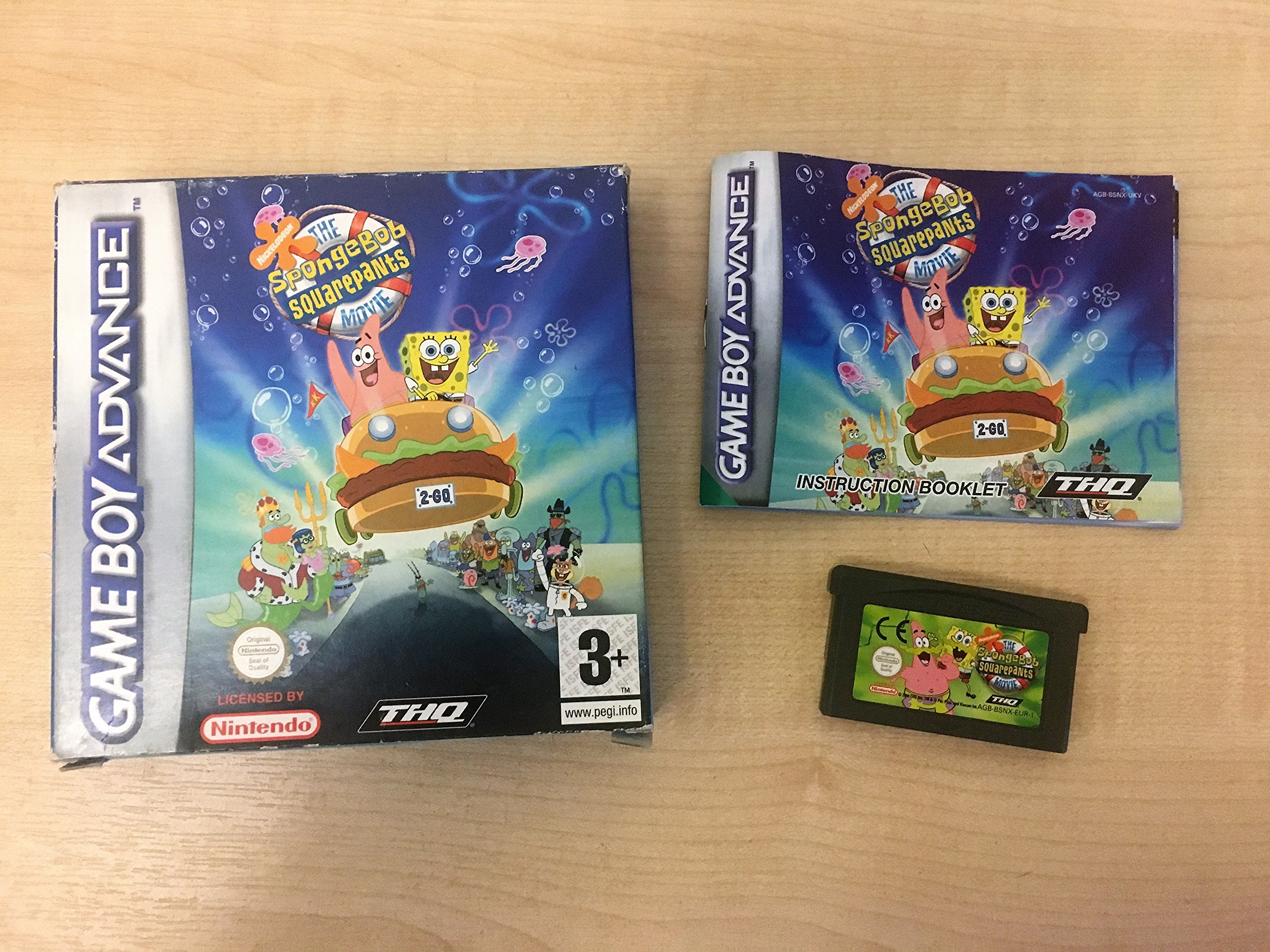 その他 The Game  Boy's Film Show2009 The Spongebob SquarePants Movie (GBA) : Amazon.co.uk: PC & Video Games