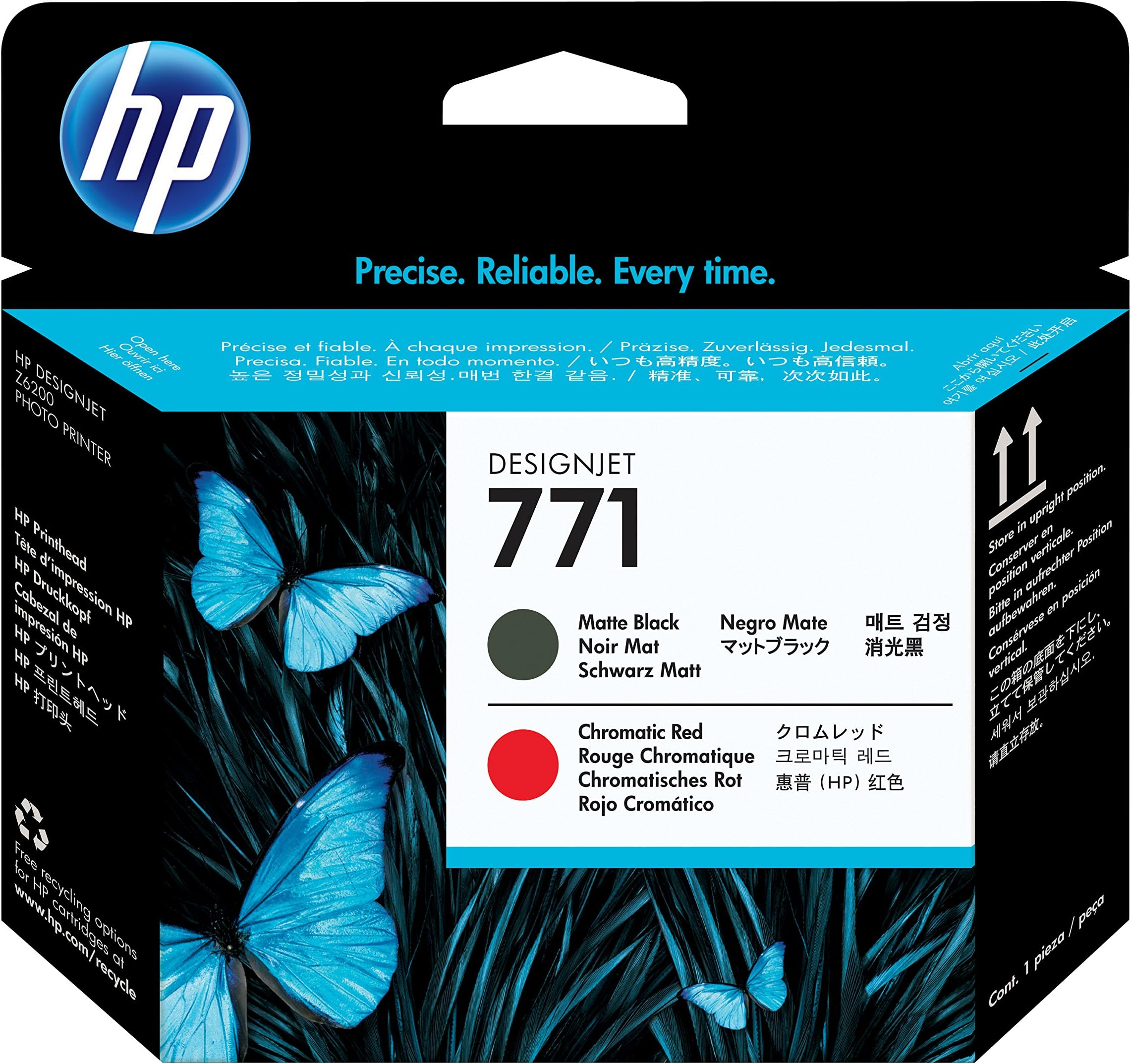 HP 771 Matte Black/Chromatic Re