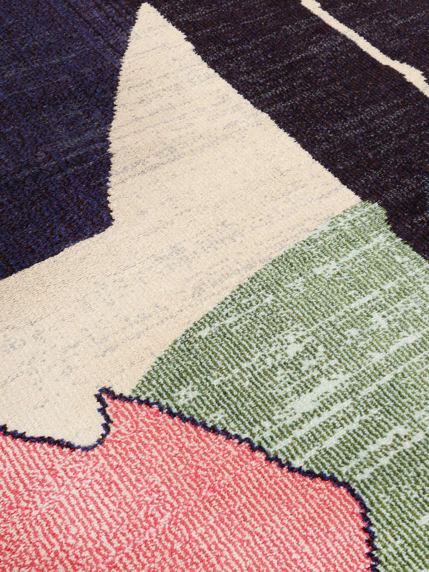 RugVista Halle Tapis, Ø 150 cm, Bleu