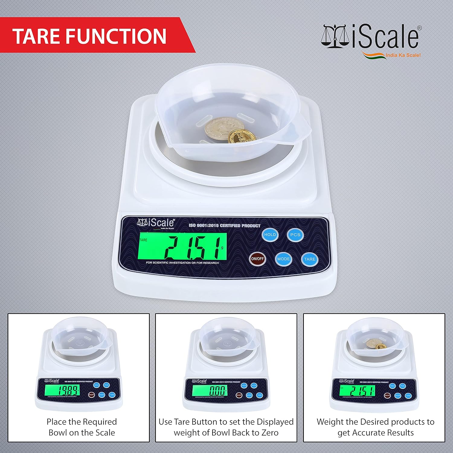 i-400c, 500g x 10mg (0.01g) Analytical Balance Weighing Scale for Labs and Gold Jewelry with Windshield Cover, Multiple Units (g, oz, lb) for Accurate Measurements