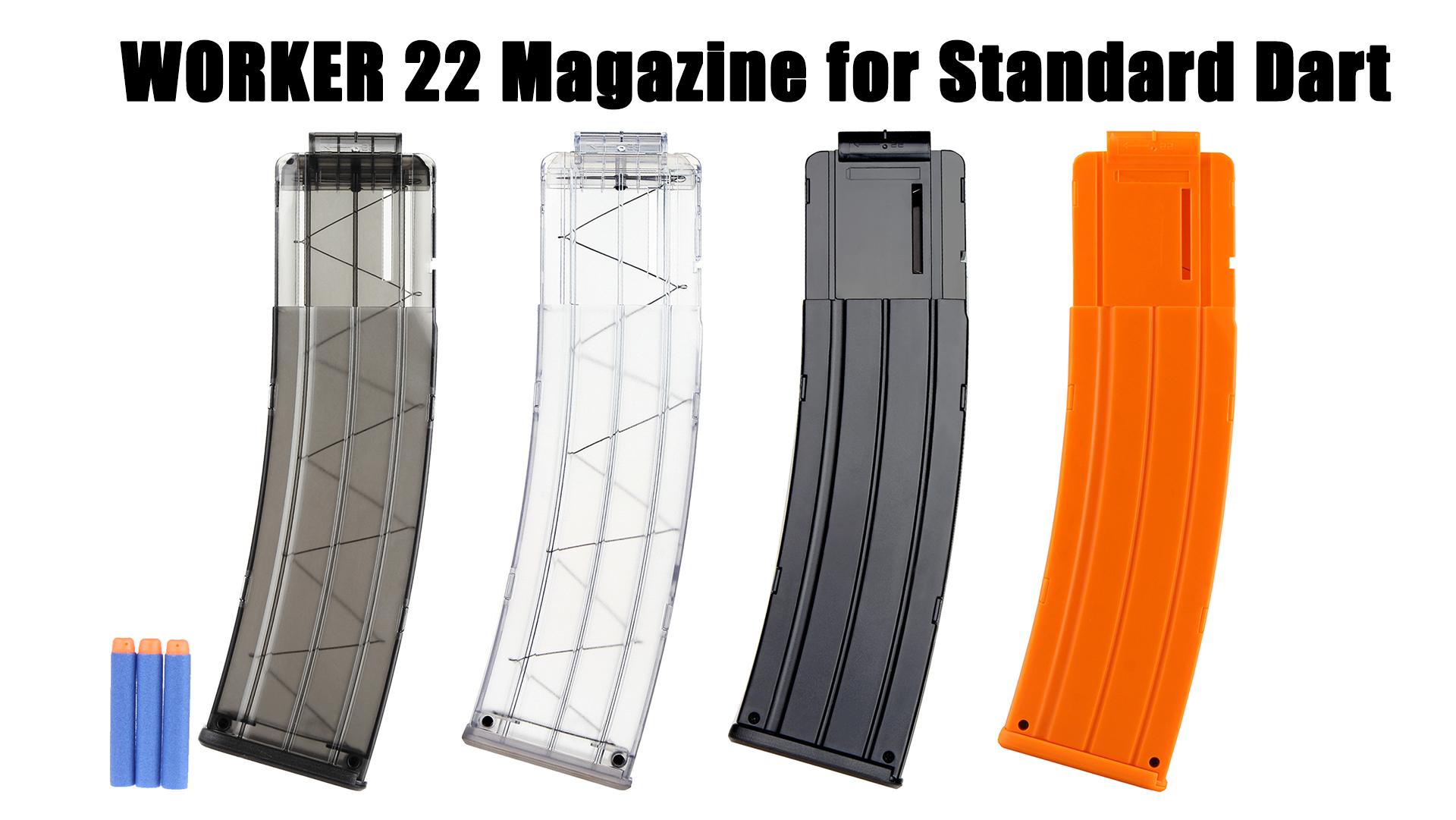 Amazon.com: WORKER 22-Darts Banana Magazine Clip Replacement for