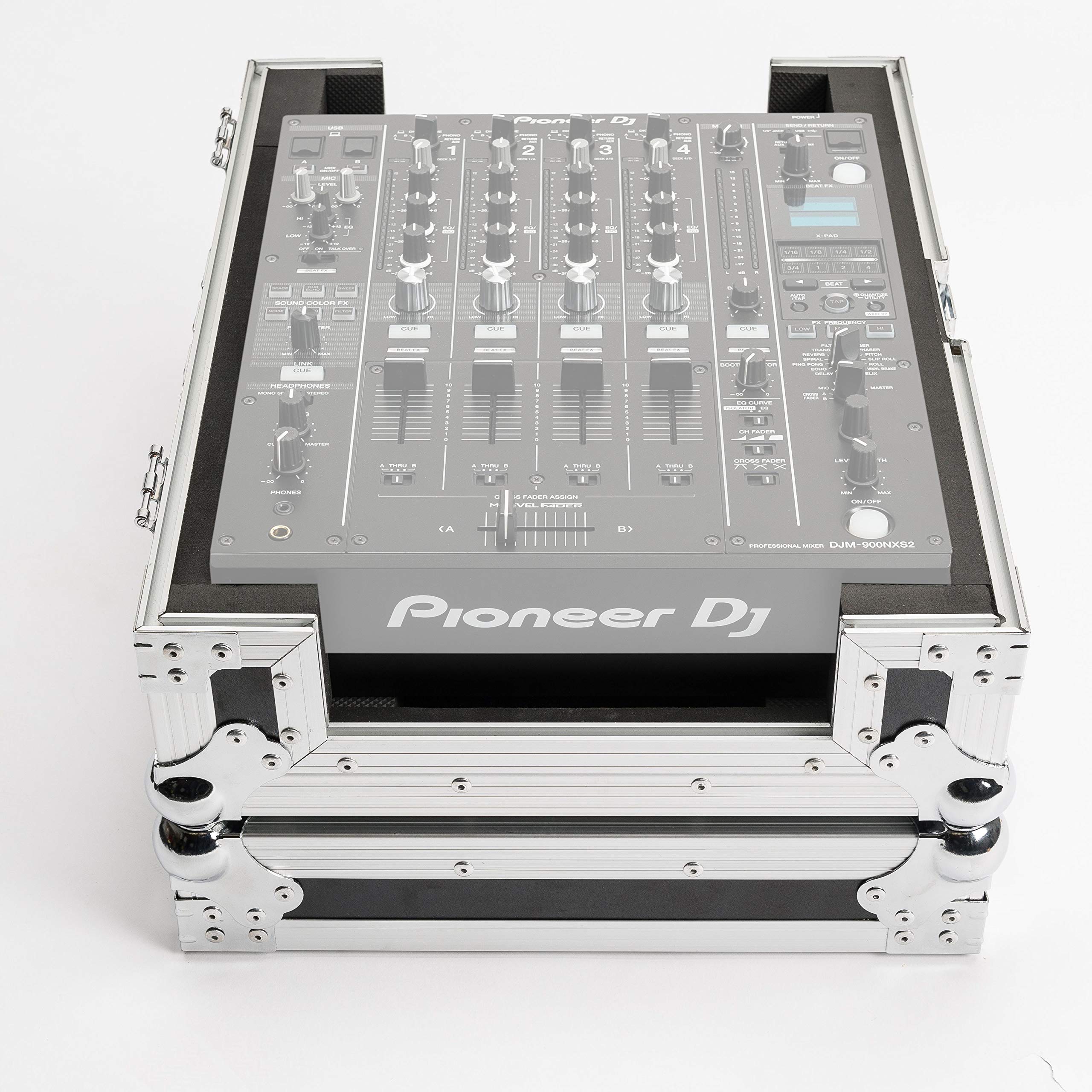 Magma Multi Format CDJ/Mixer Case Nero Flightcase Professionale Per CD Player o Mixer Da 12"