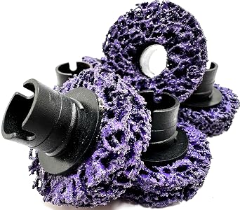 2" Purple Brake Hub Cleaning Discs, 6 Pack, 46200