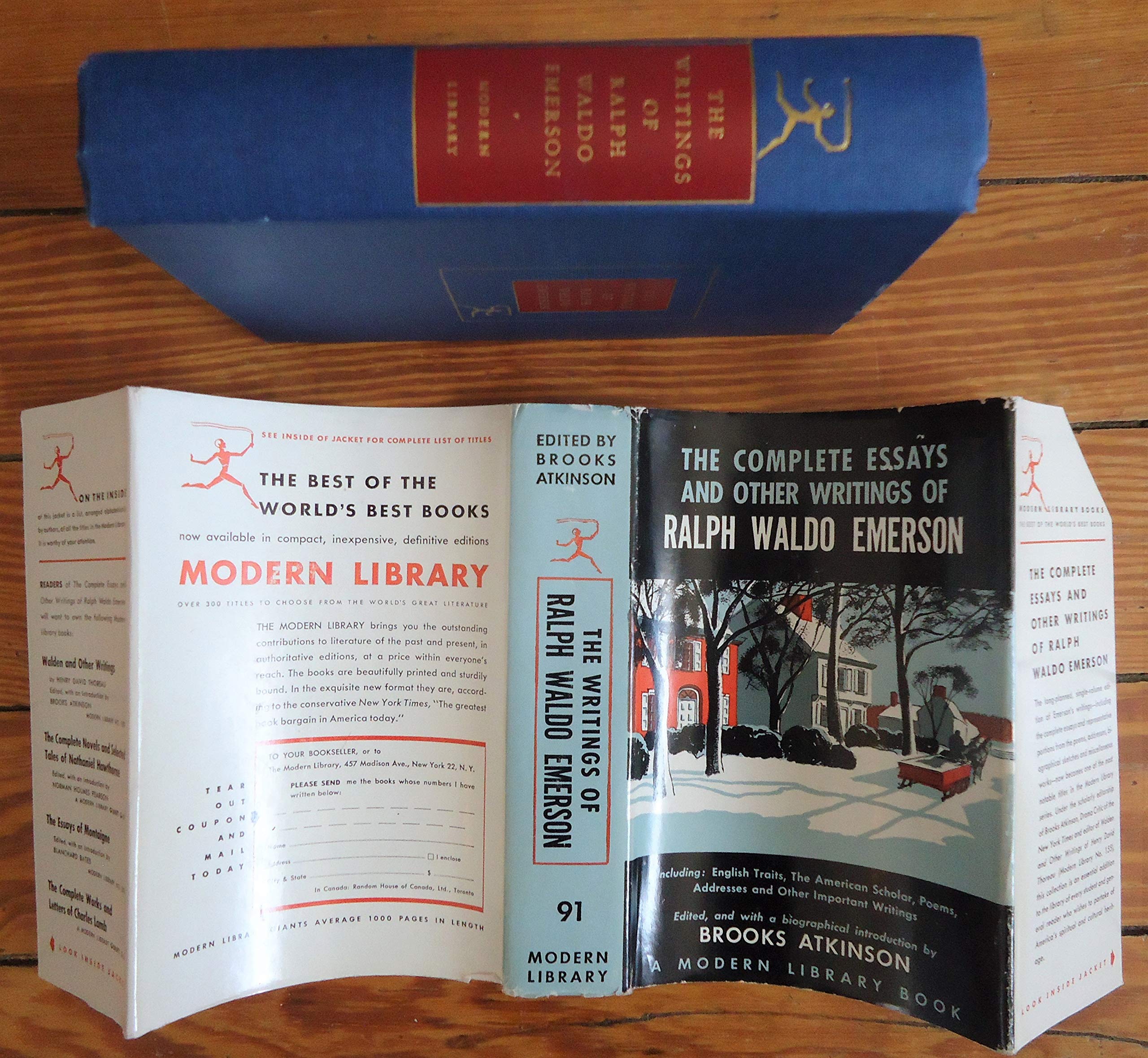 The Complete Essays And Other Writings Of Ralph Waldo Emerson Amazon Co Uk Emerson Ralph Waldo Edited By Brooks Atkinson Books