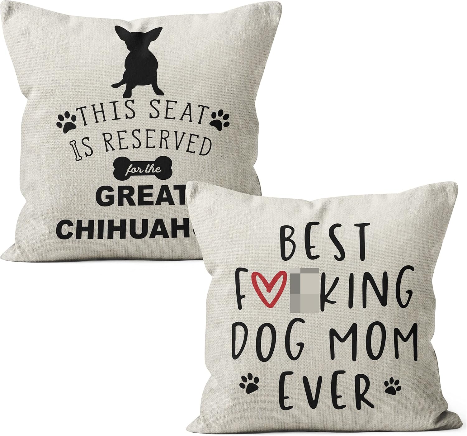 dog themed throw pillows