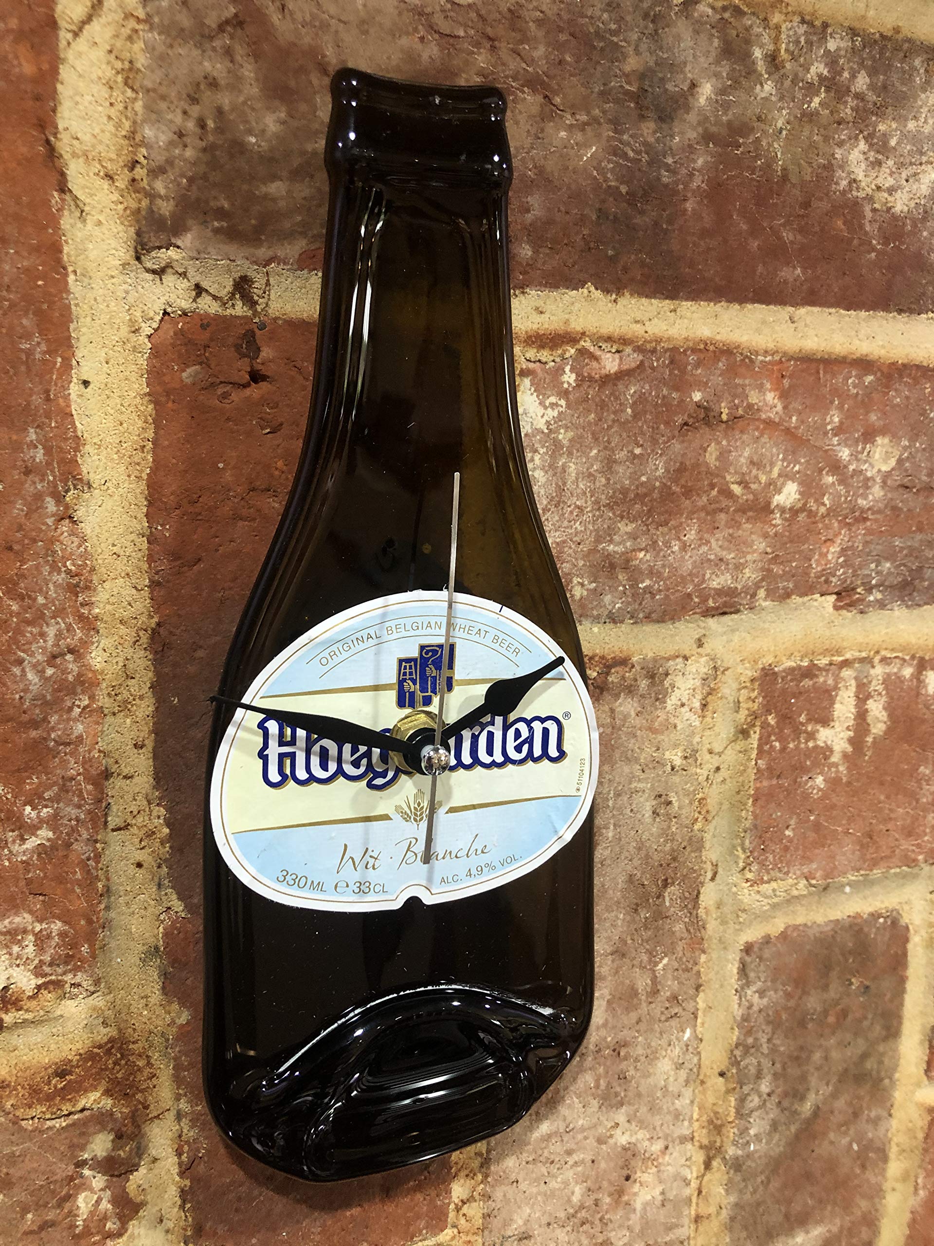 Bottleclocks Hoegaarden Beer Wall Clock Made In The Uk. Hoegarden