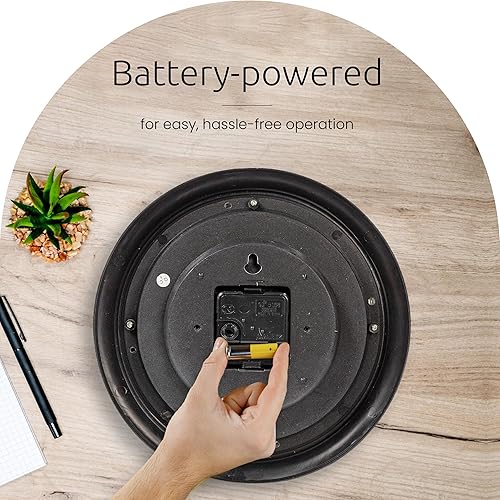 Miniatura 6 de Reloj redondo de pared Kiera Grace Aster, 10 pulgadas