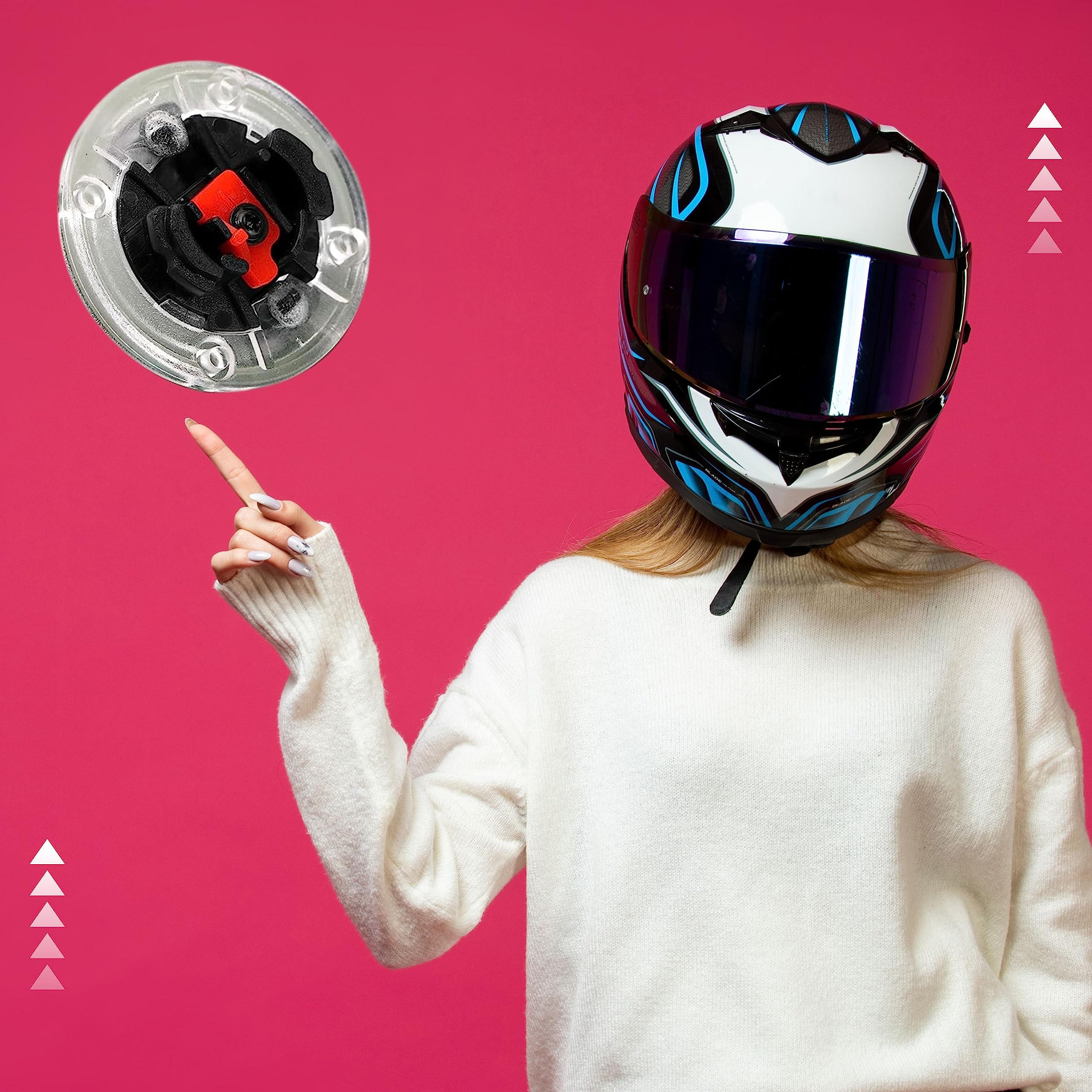 Pinlock Para Cascos Visera Pinlock Universal Para Cascos