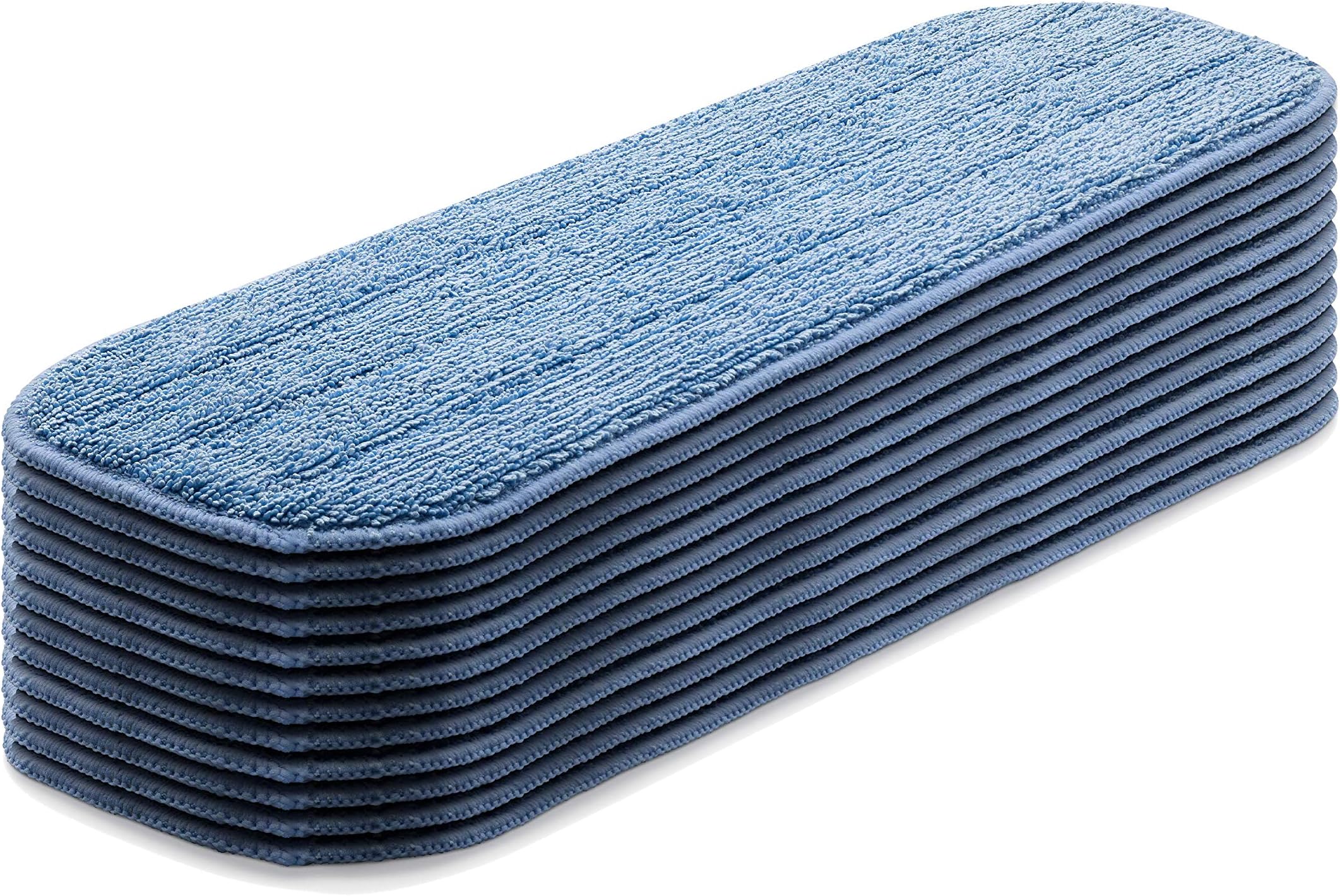 E-Cloth Deep Clean Microfiber Mop Head, 12 Pack, Blue, 12 Count