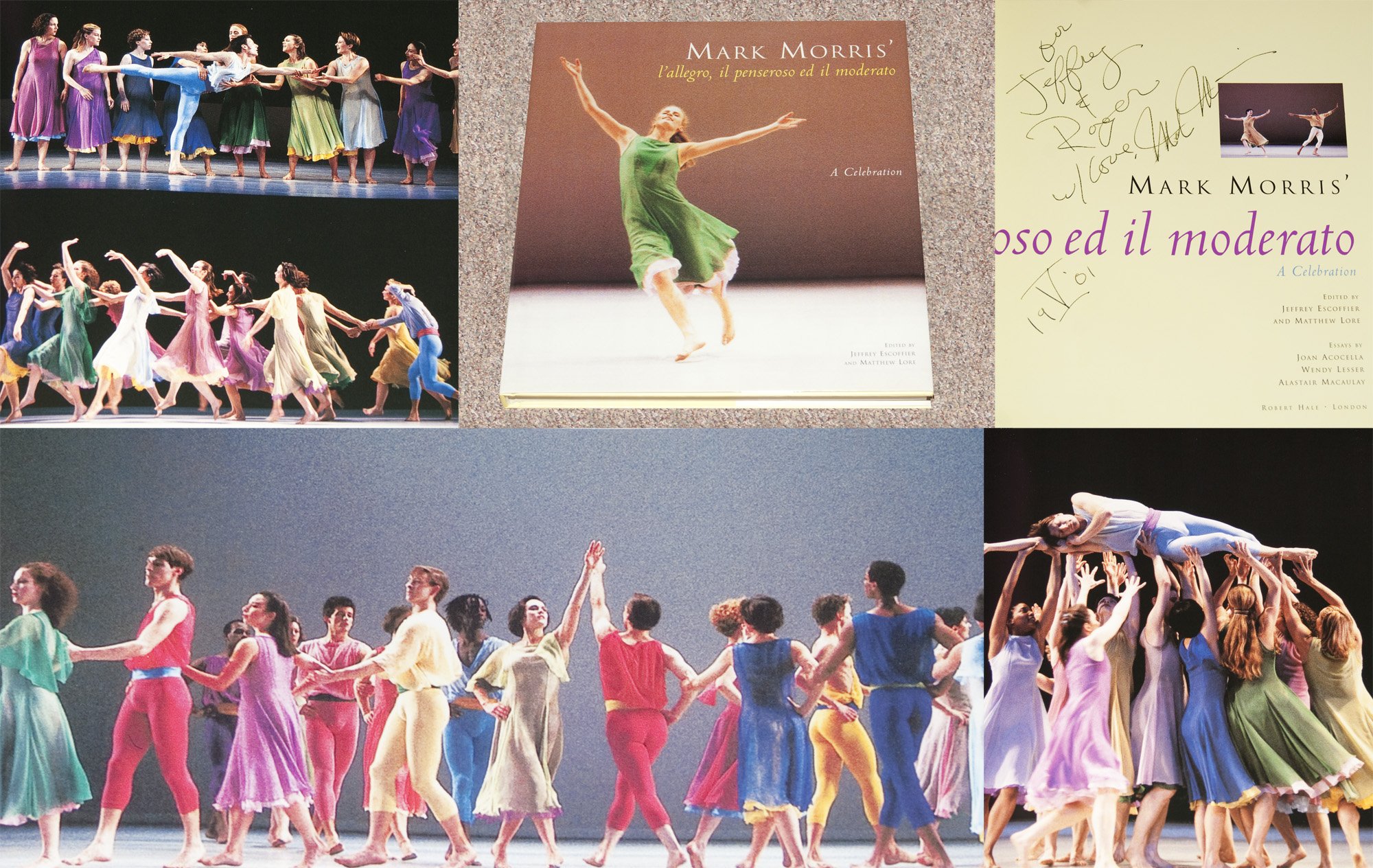 Mark Morris L'Allegro il Penseroso livre d'art relié de collection