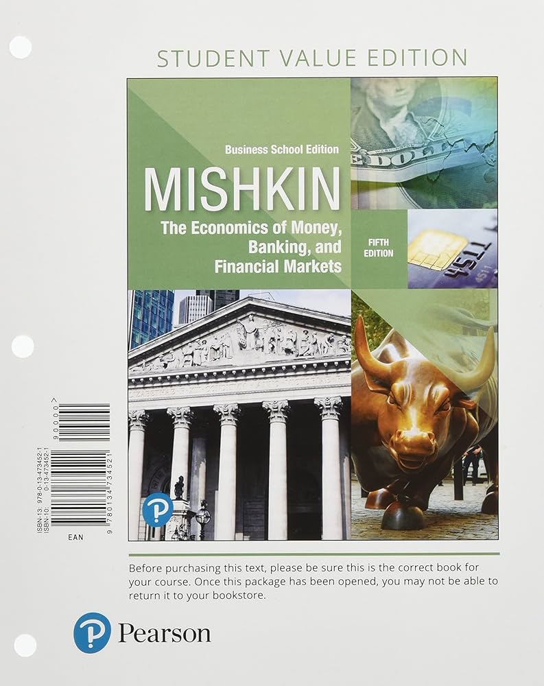 Amazon.com: Economics of Money, Banking and Financial